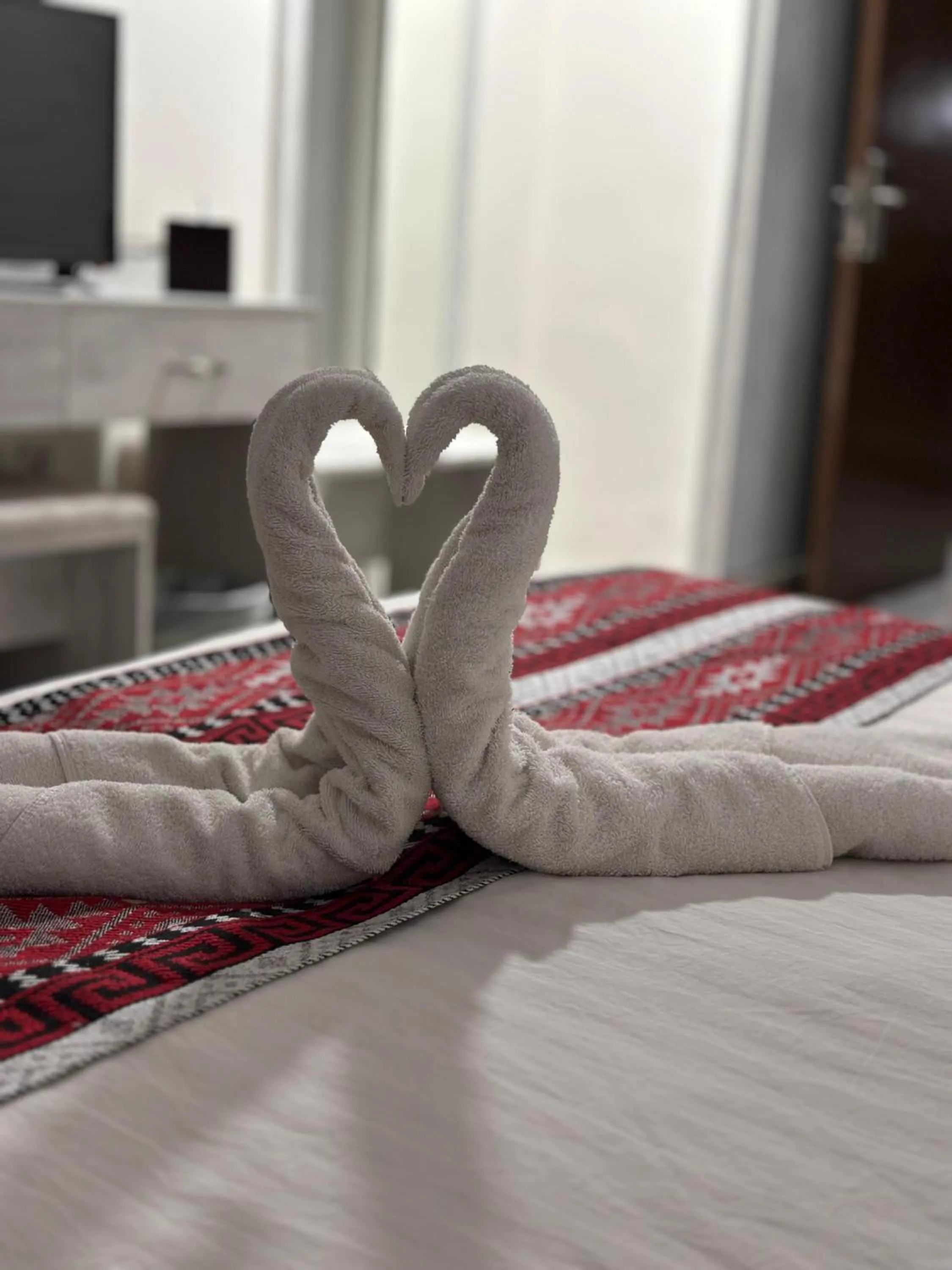 Bed in The Signature Hotel Amman