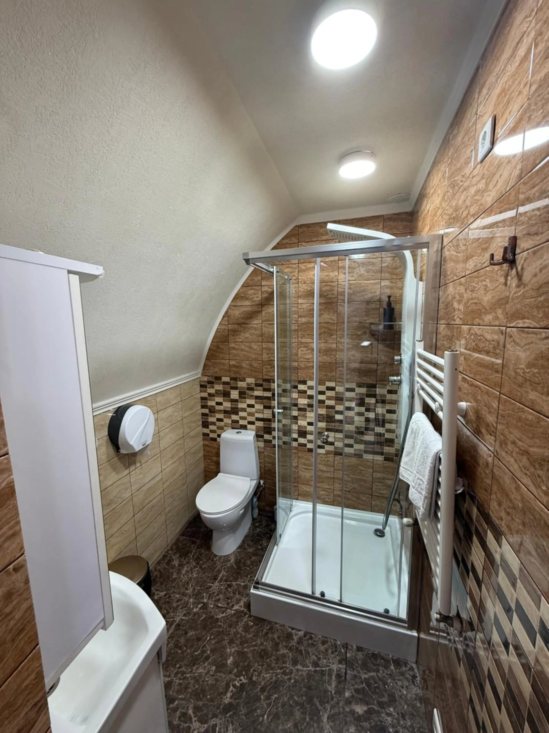 Shower in Hotel Kalyan & Spa