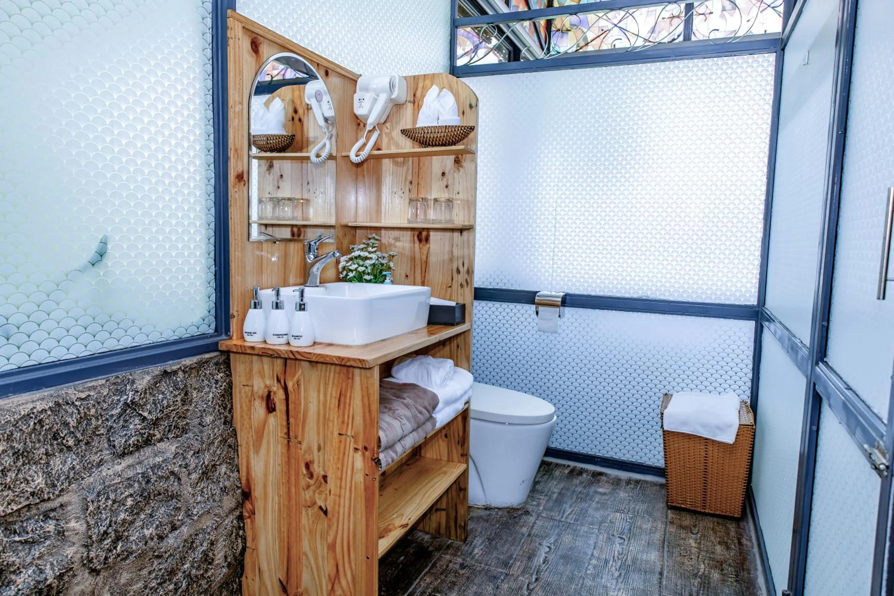 Bathroom in Green Oasis Nha Trang Resort