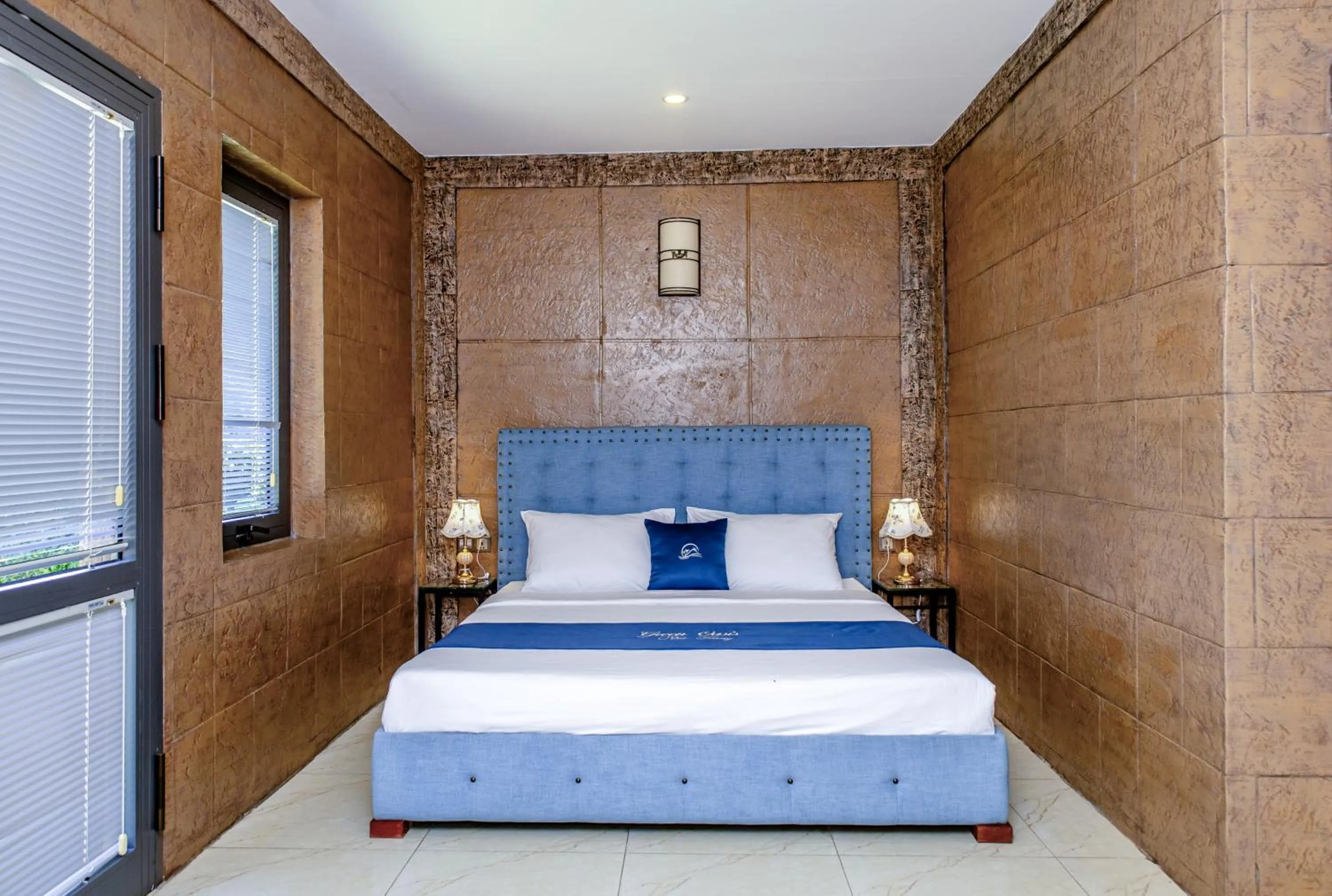 Bed in Green Oasis Nha Trang Resort