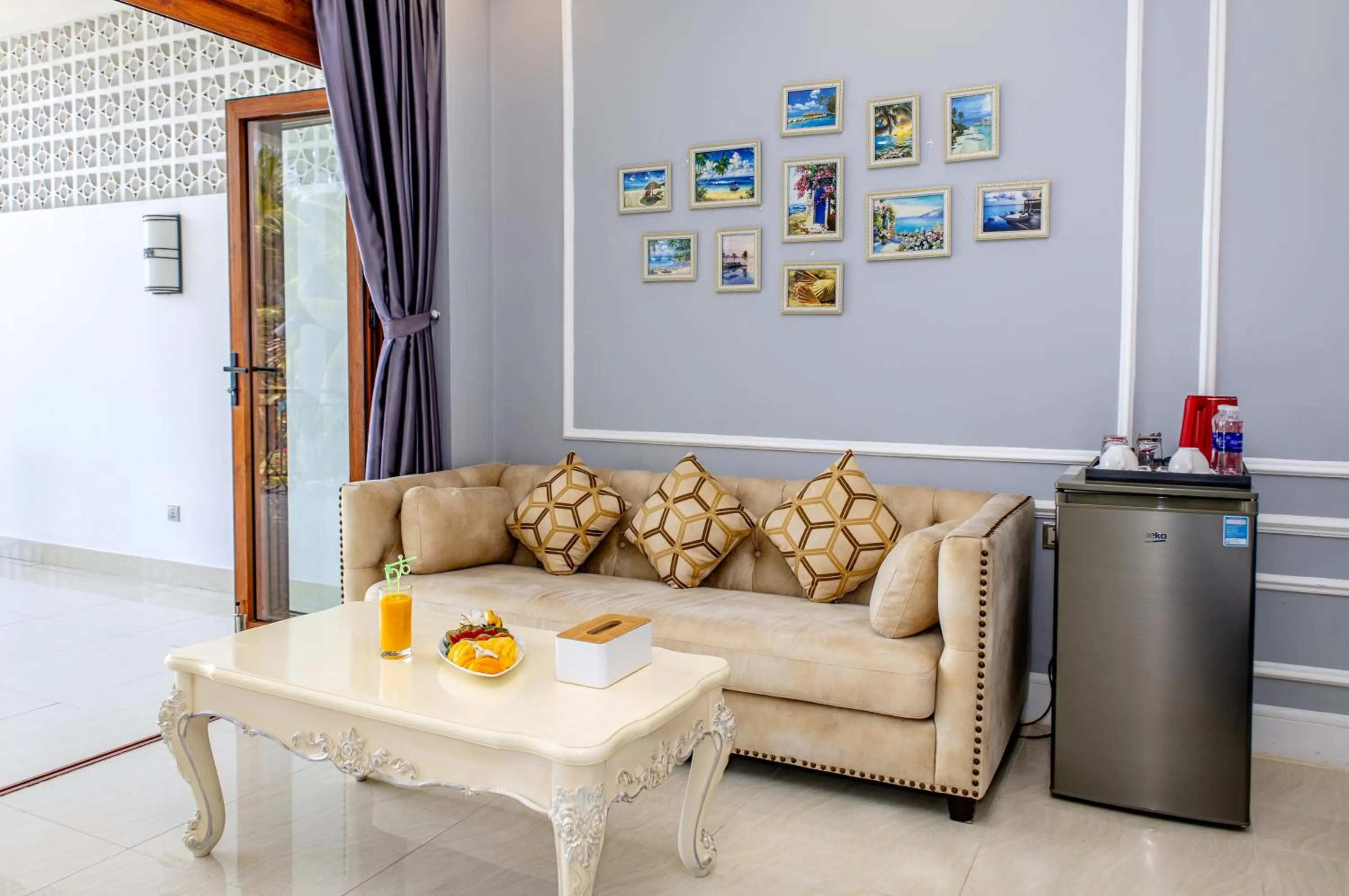 Living room in Green Oasis Nha Trang Resort