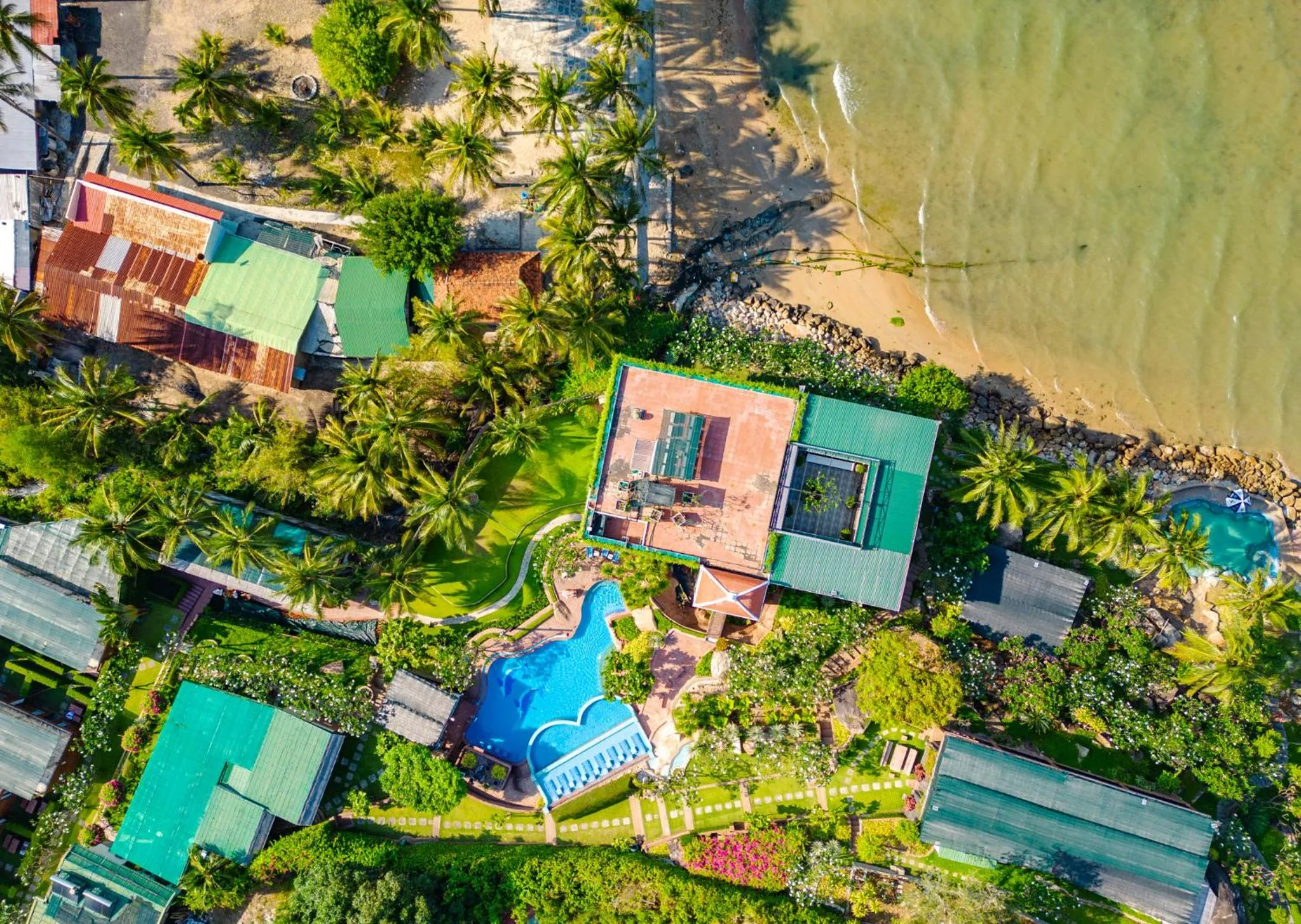Bird's eye view in Green Oasis Nha Trang Resort