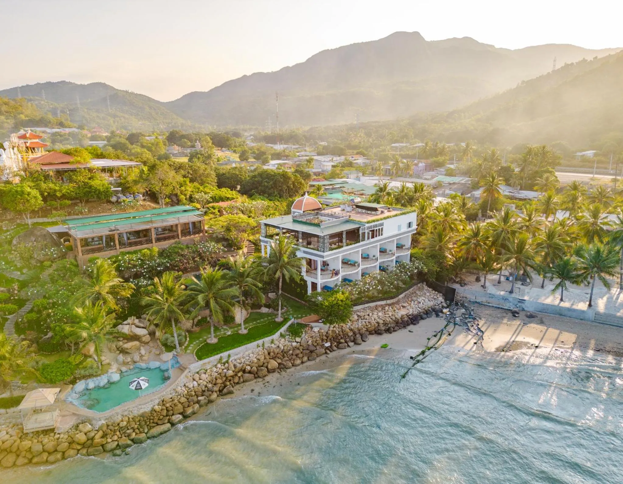 Bird's eye view in Green Oasis Nha Trang Resort