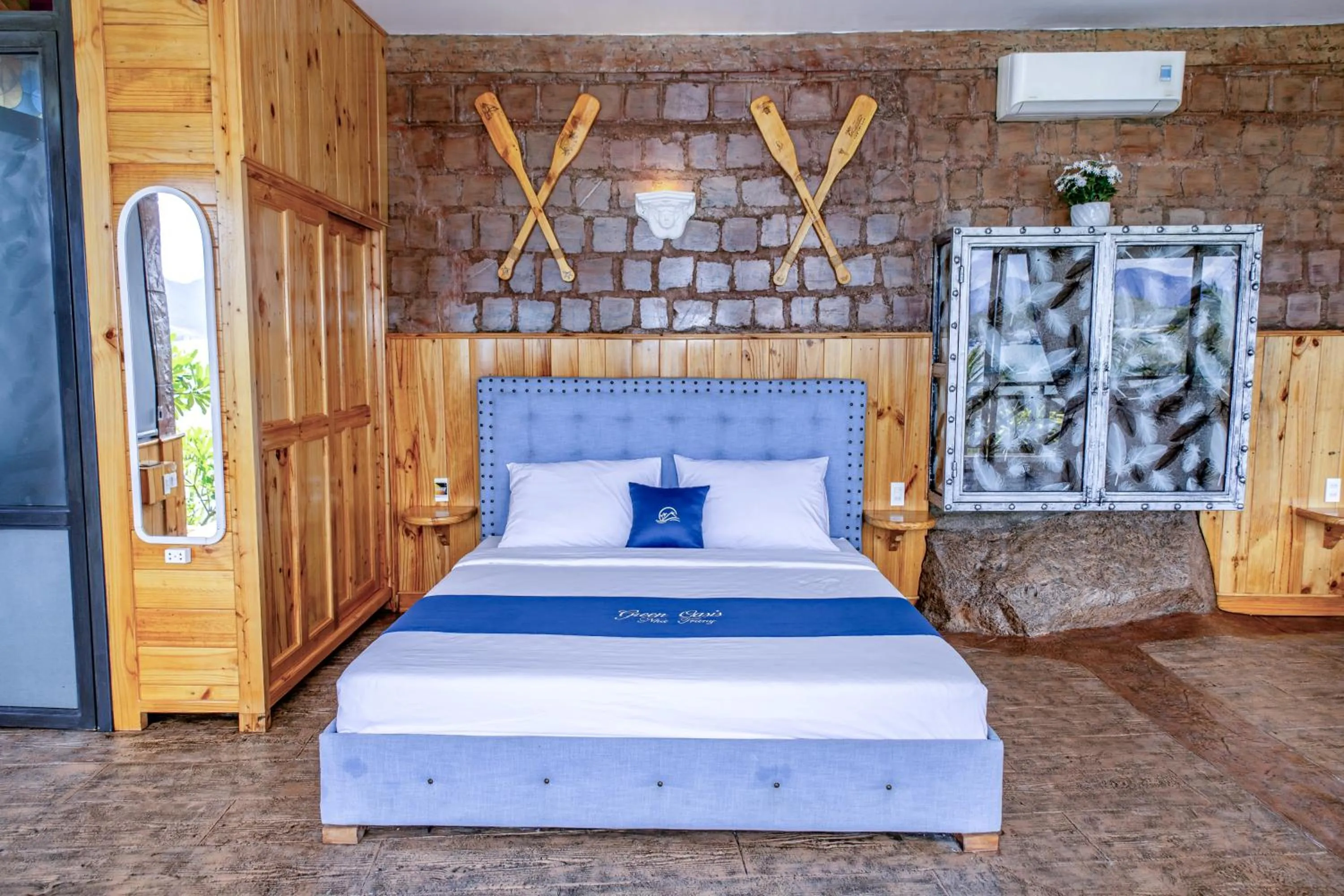 Bed in Green Oasis Nha Trang Resort