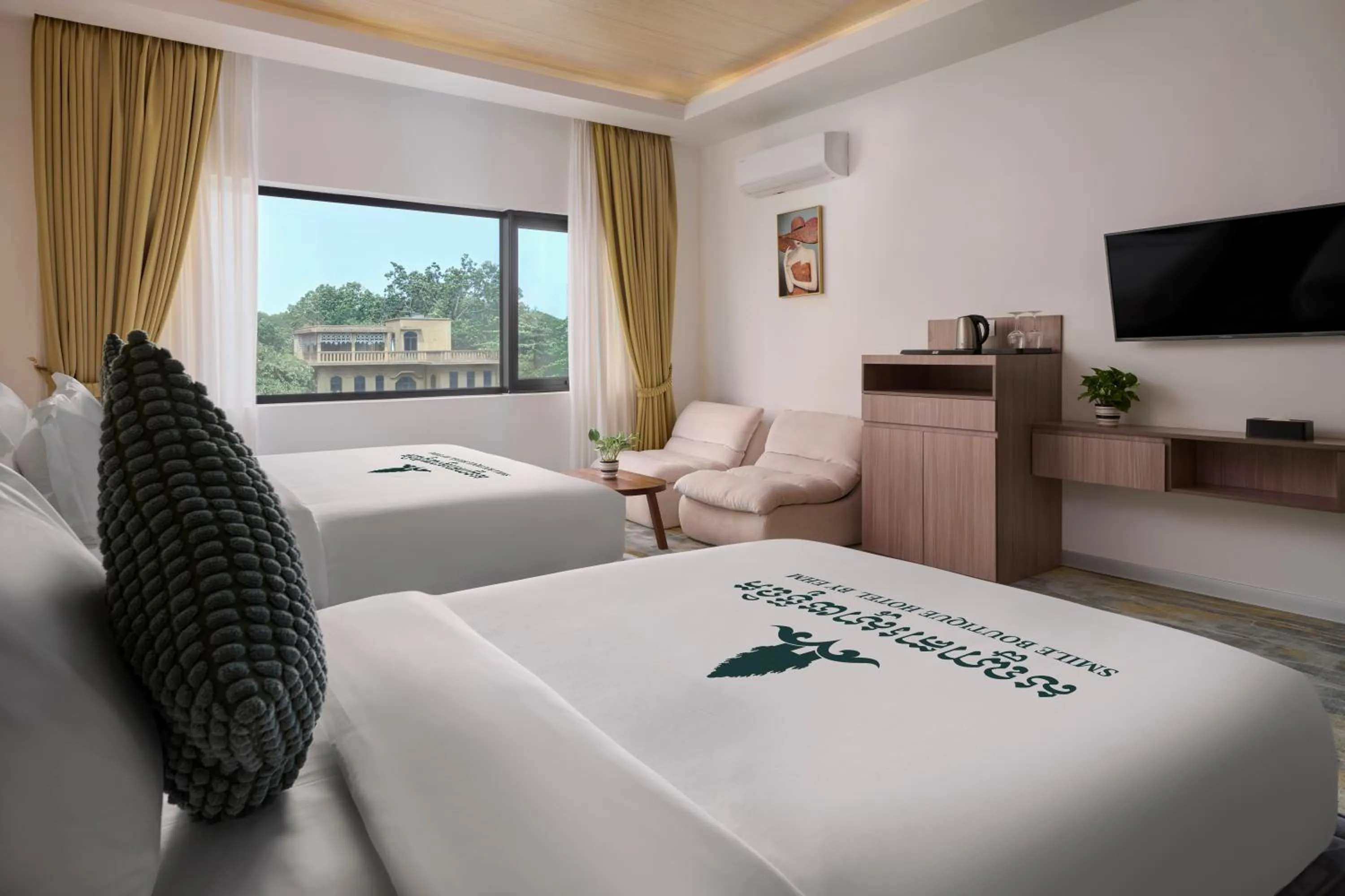 Bedroom, Bed in Smile Boutique Hotel by EHM