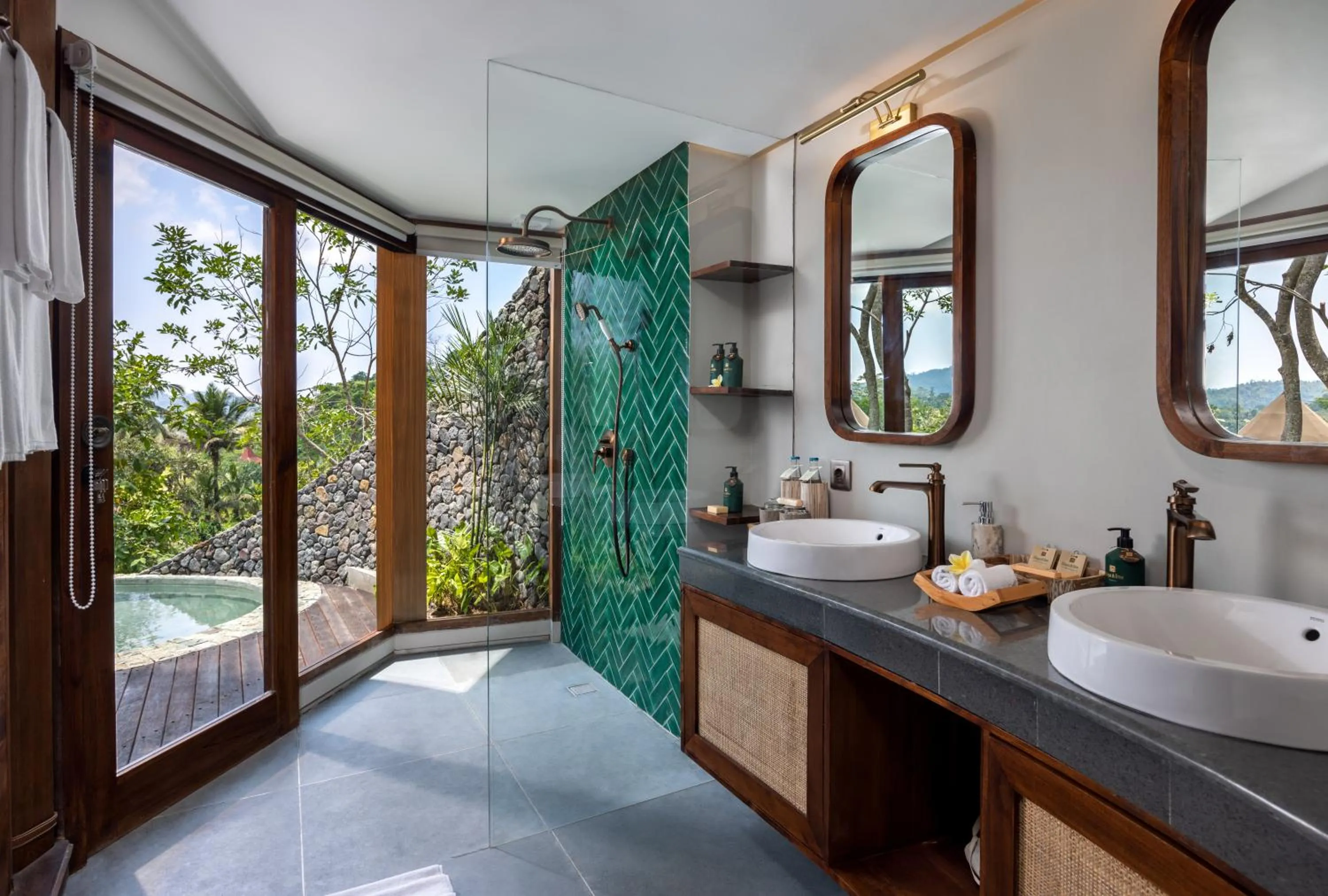 Bathroom in The Wapa Lux Tent