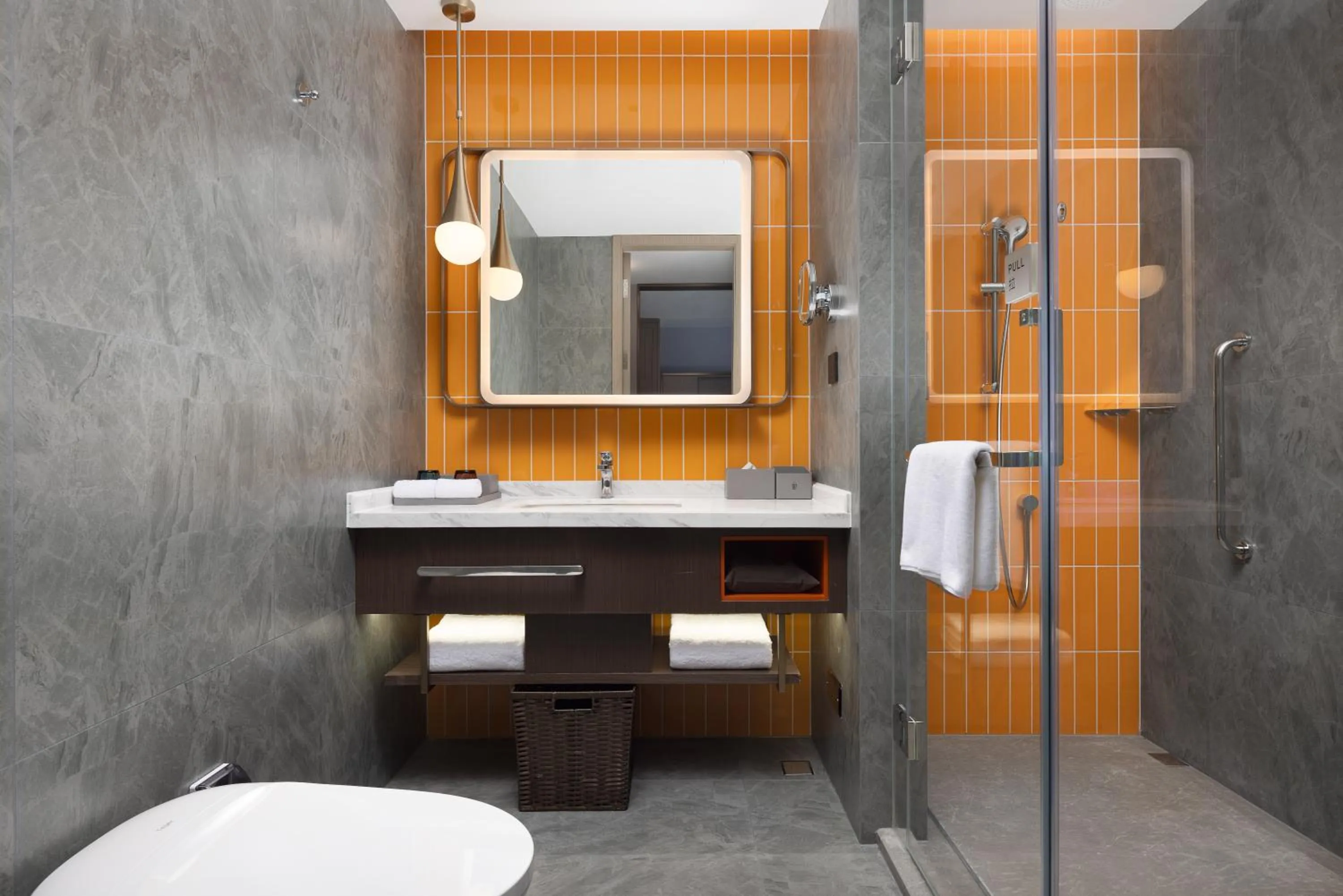 Toilet in Home2 Suite by Hilton Chongqing Wanzhou