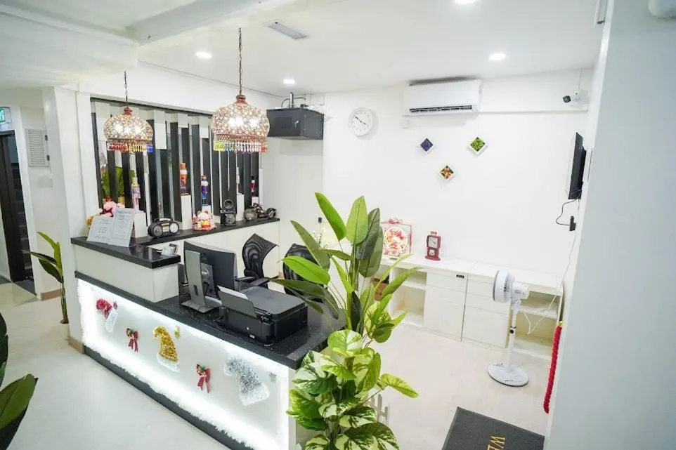 Lobby or reception in B Link Hotel