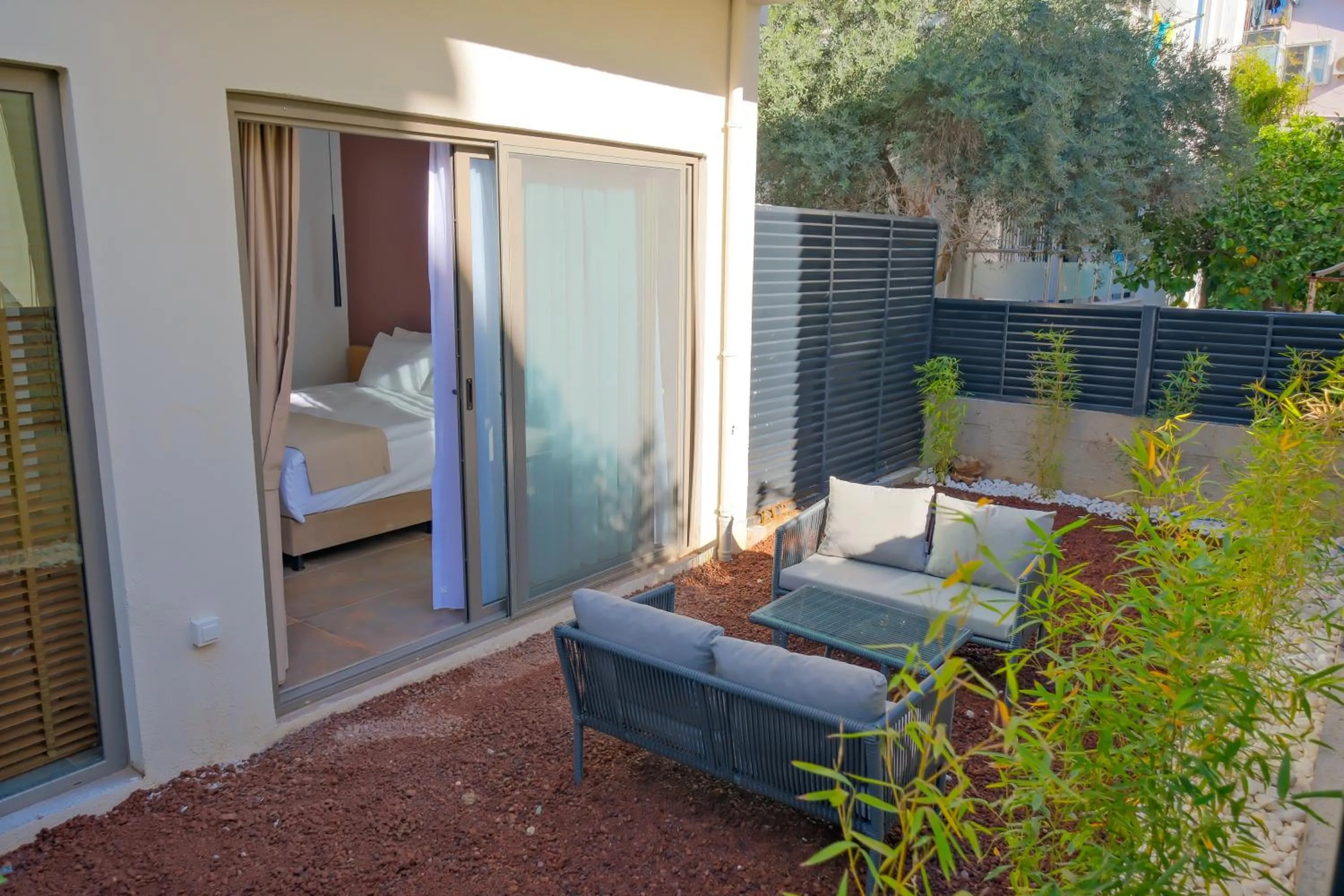 Patio in Nakas Hotel