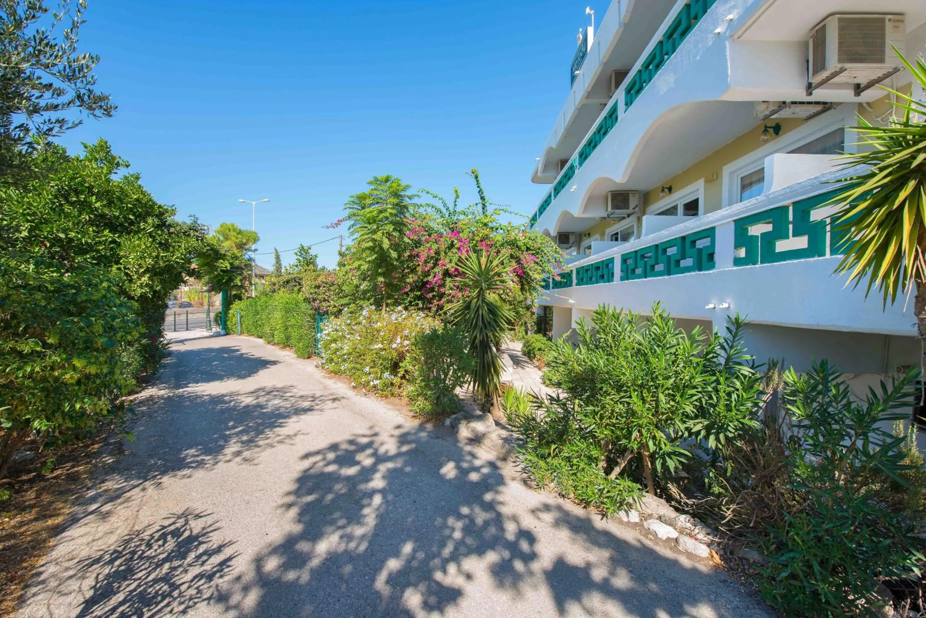 Garden in Melody Studios Faliraki