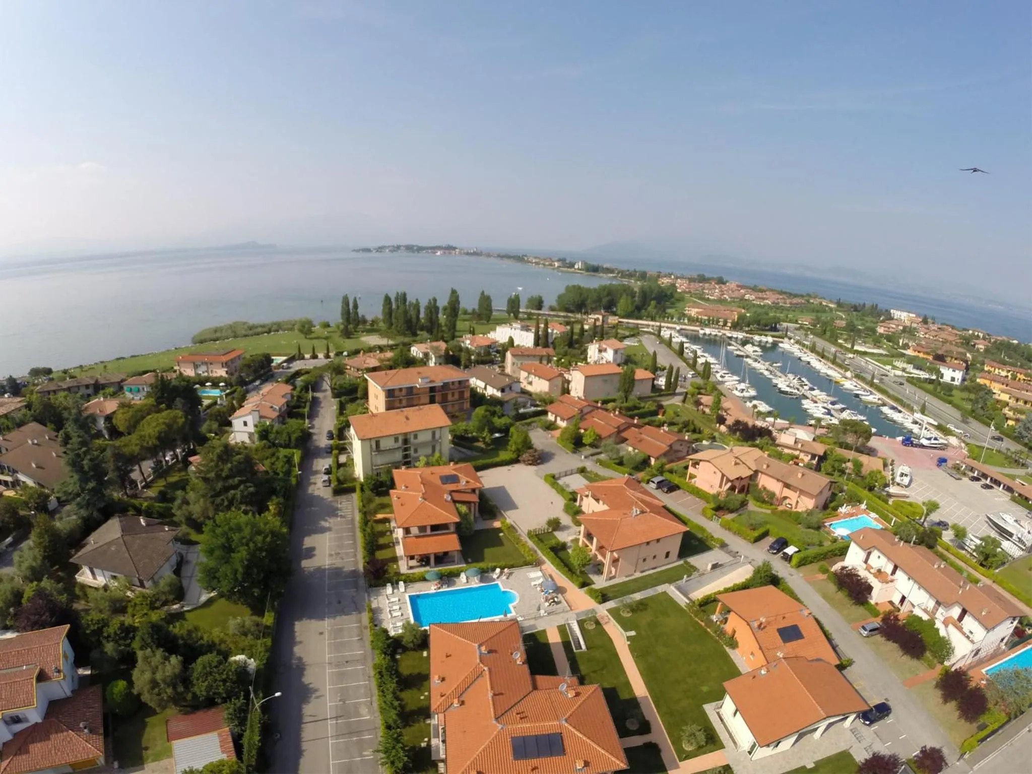 Bird's eye view in BellaSirmione Holiday Apartments