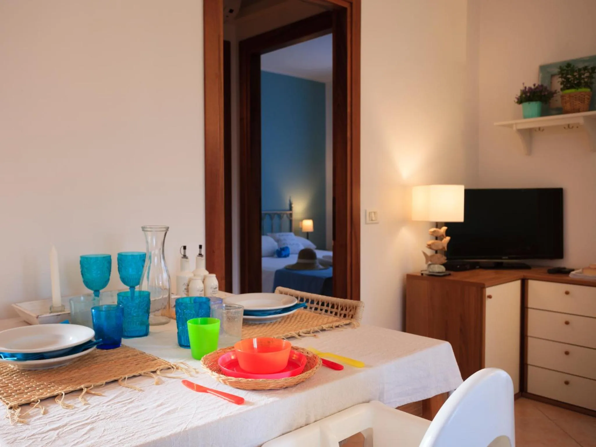 Dining area in BellaSirmione Holiday Apartments