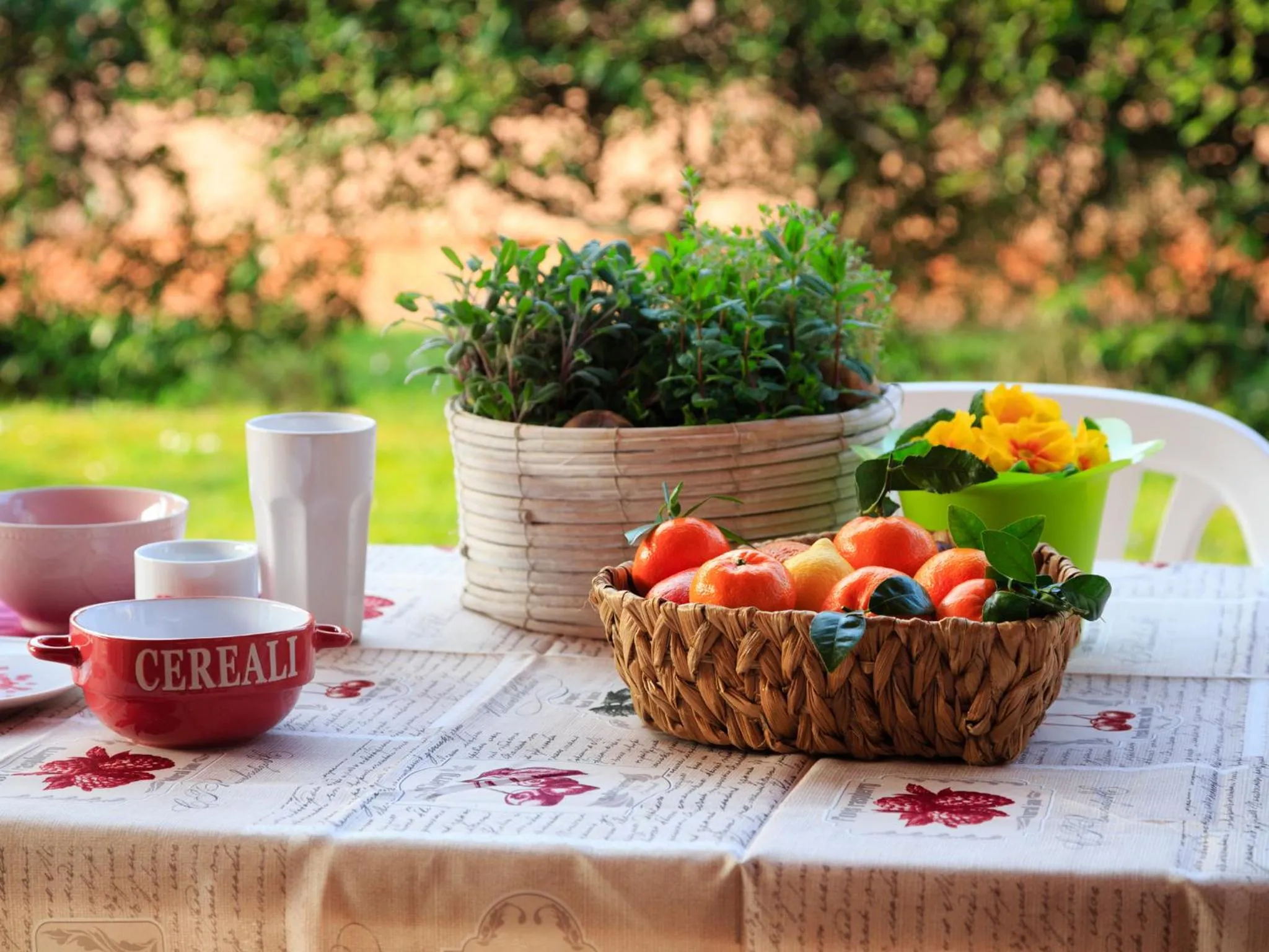 Garden in BellaSirmione Holiday Apartments