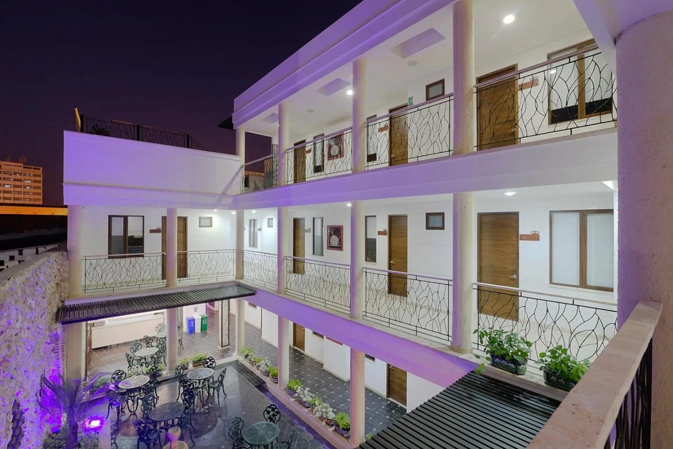 Balcony/Terrace in Hotel Boutique La Artilleria