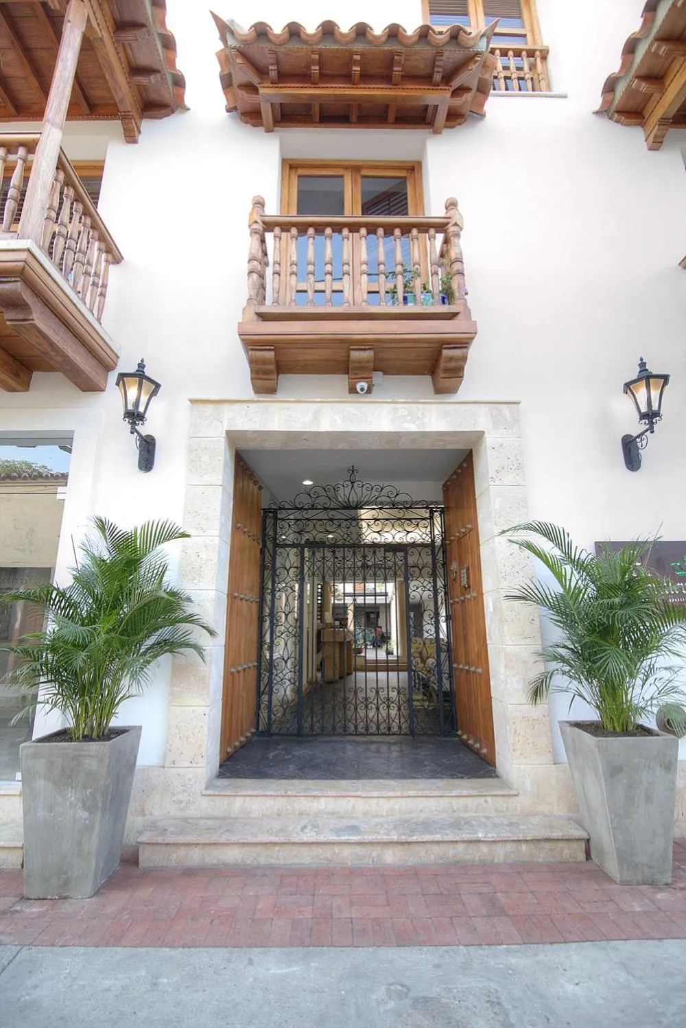 Facade/entrance in Hotel Boutique La Artilleria