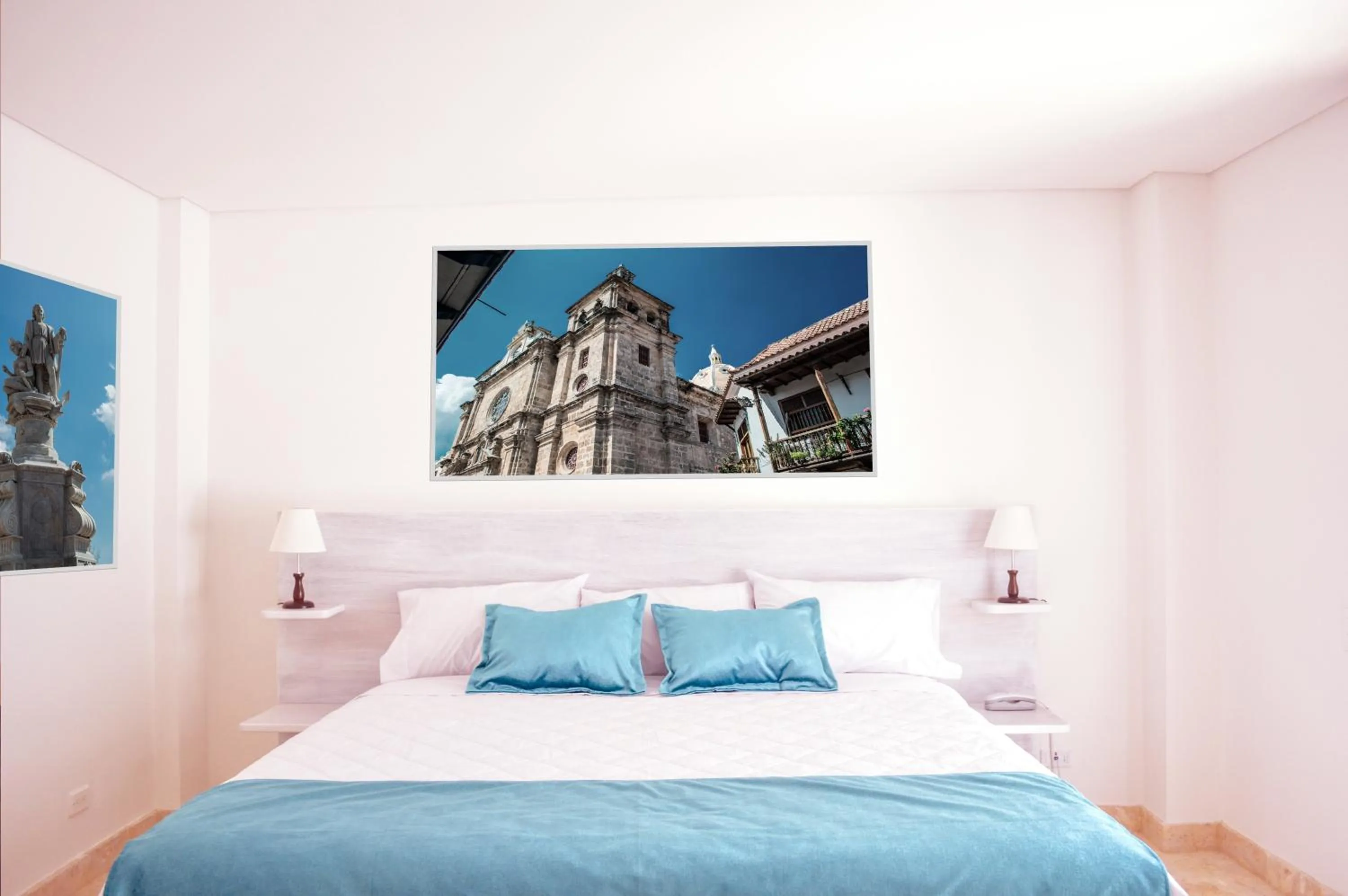 Bedroom, Bed in Hotel Boutique La Artilleria