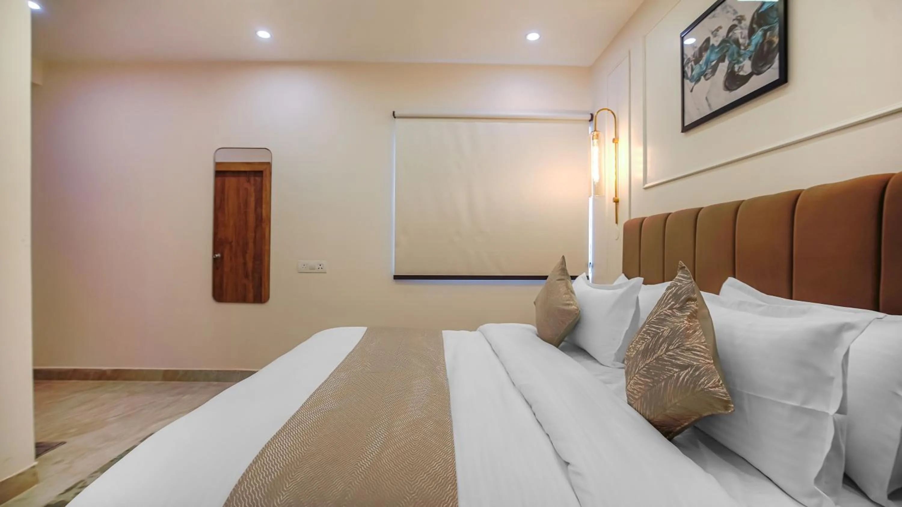 Bedroom, Bed in Perfectstayz Premium Varanasi