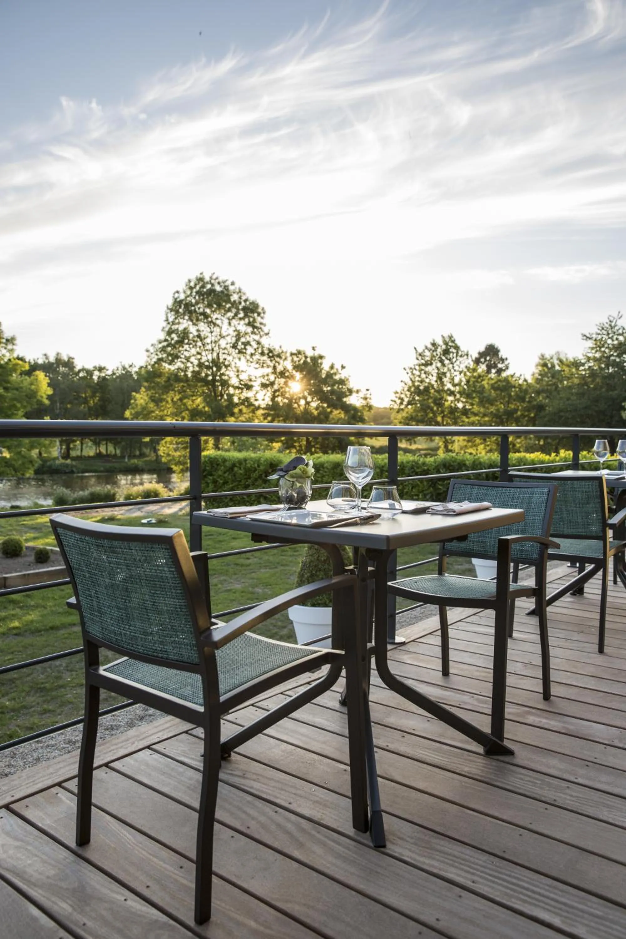 Balcony/Terrace in Hotel de L'Abbaye Le Tronchet - Handwritten Collection