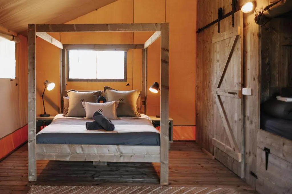 Bed in Port Fairy Holiday Park