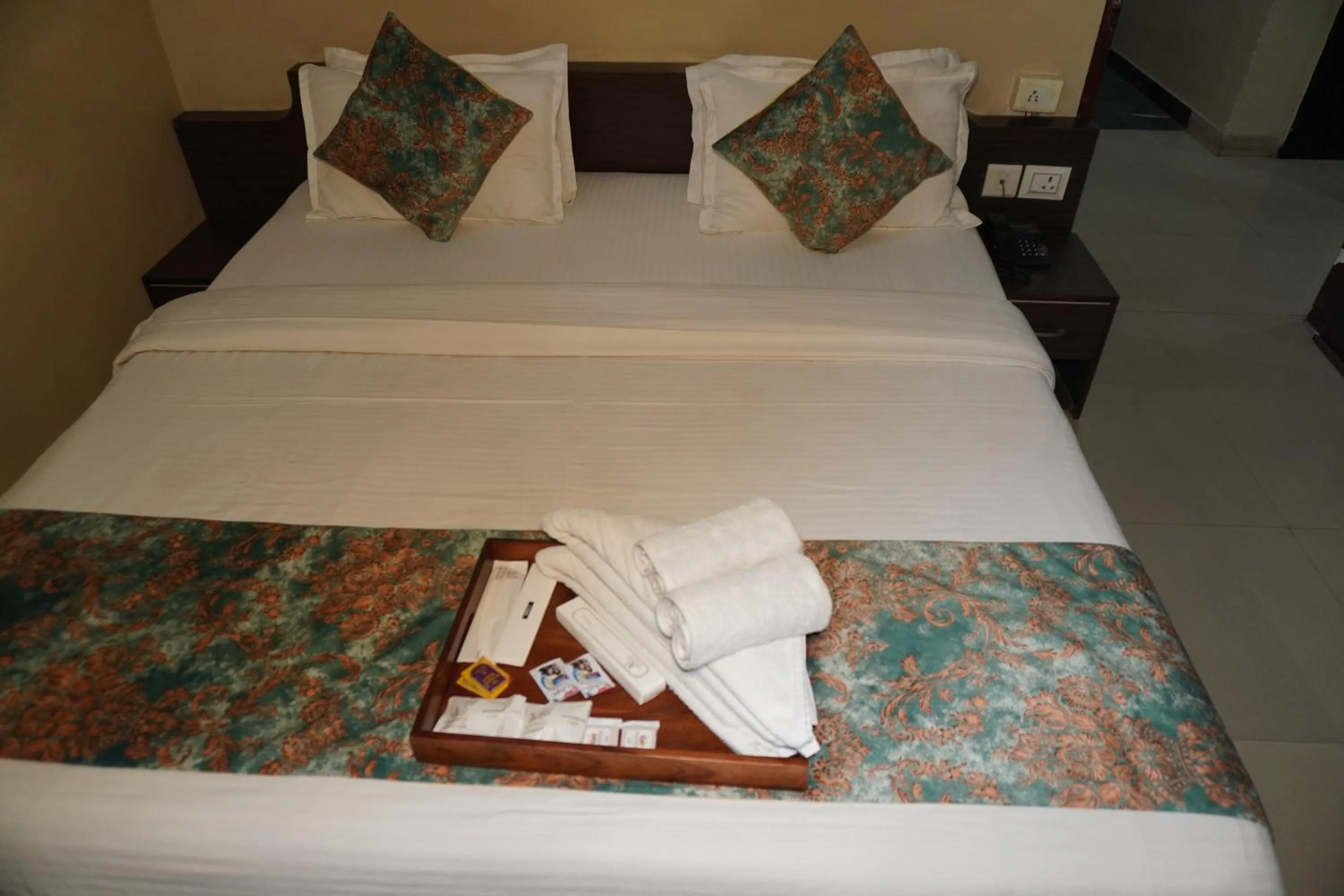 Bed in Hotel Comfort Inn