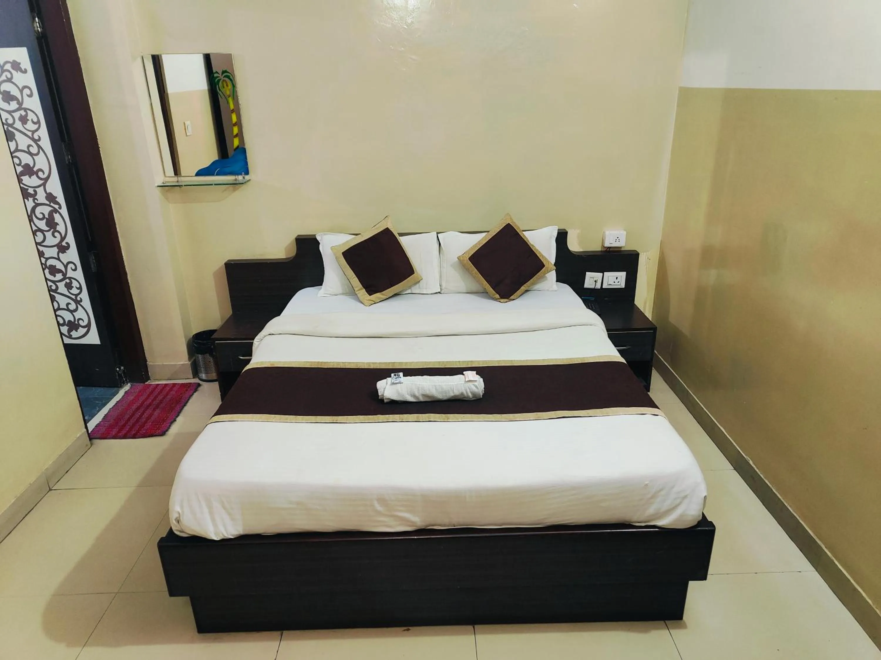 Bed in Hotel Comfort Inn