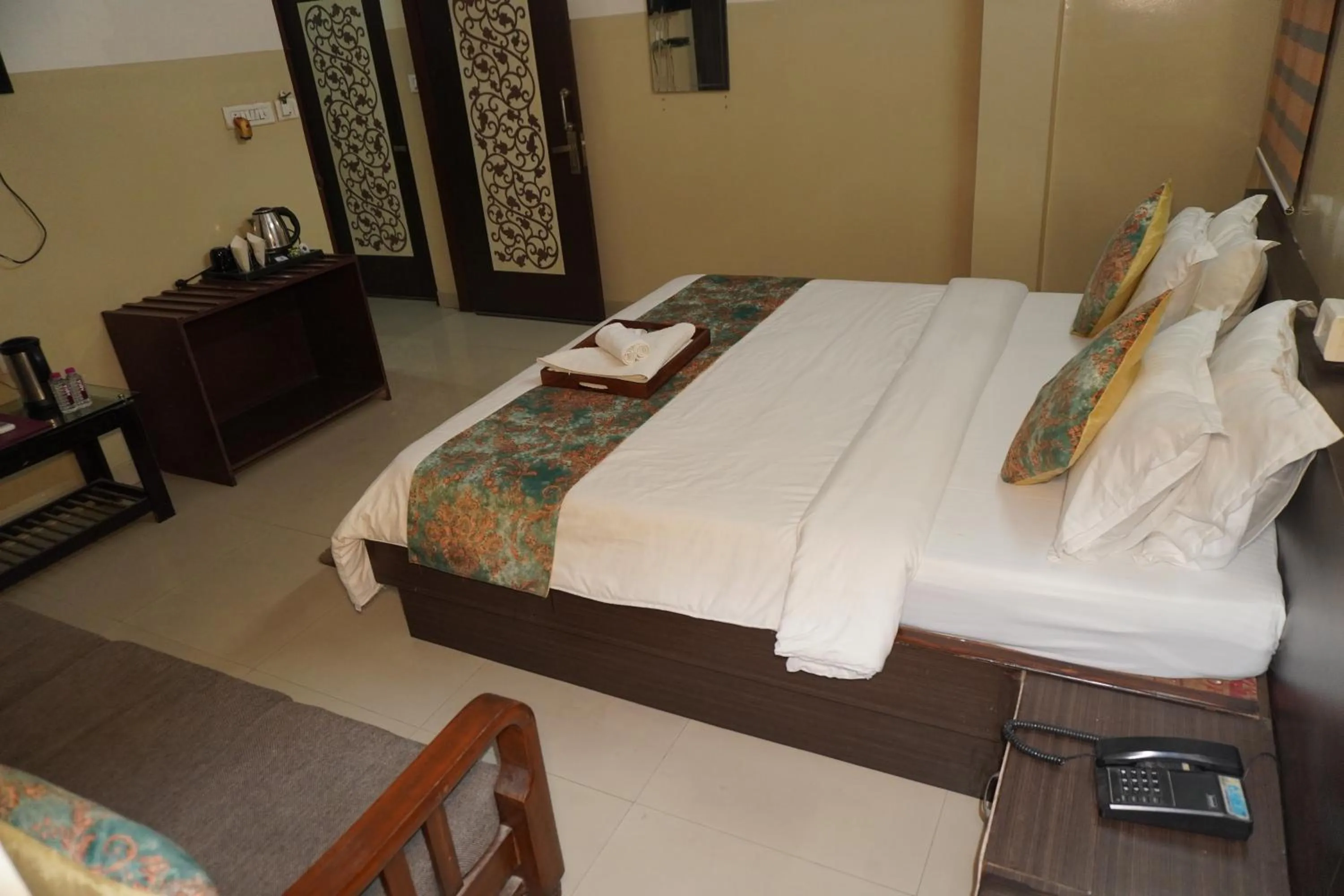 Bed in Hotel Comfort Inn