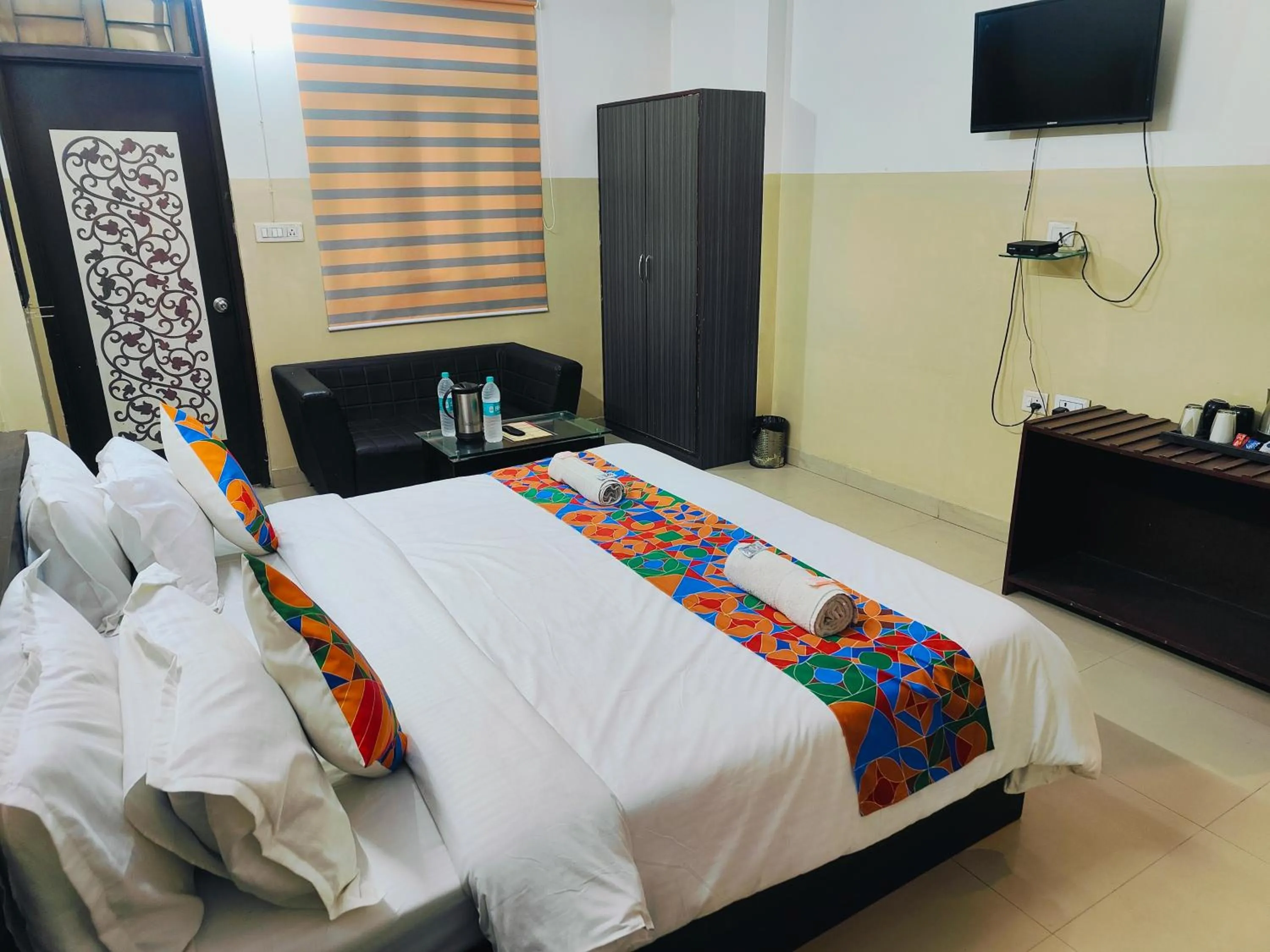 Bed in Hotel Comfort Inn