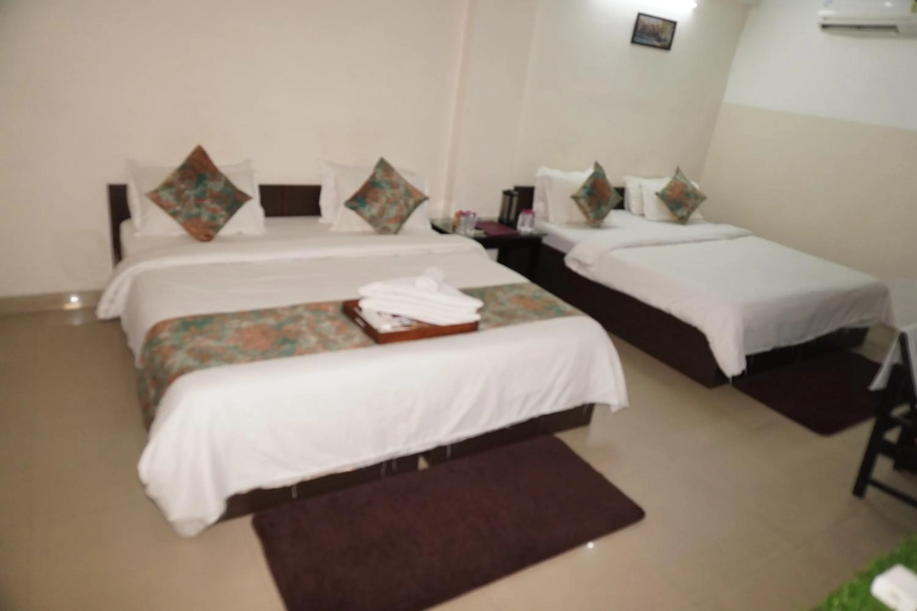 Bed in Hotel Comfort Inn