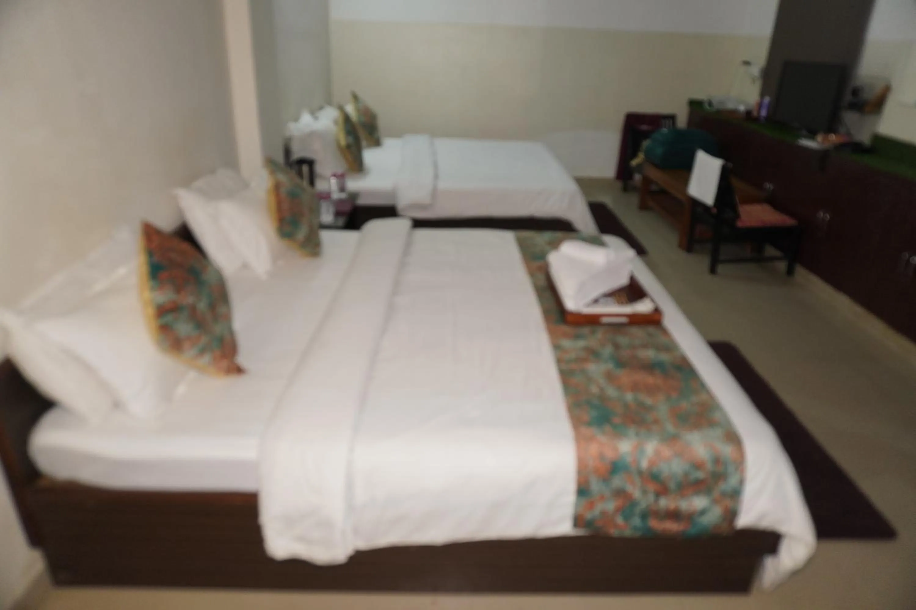 Bed in Hotel Comfort Inn