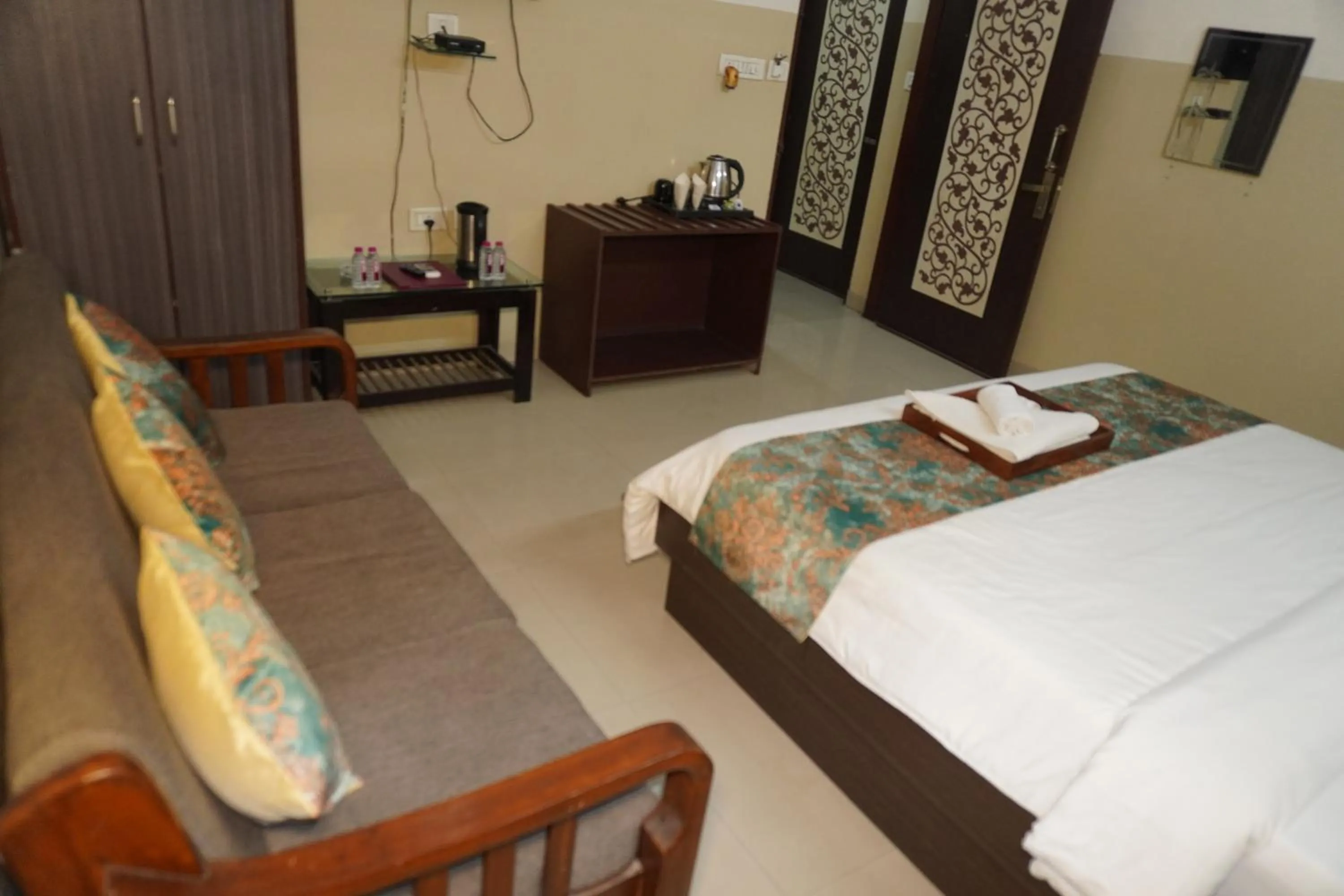 Bed in Hotel Comfort Inn