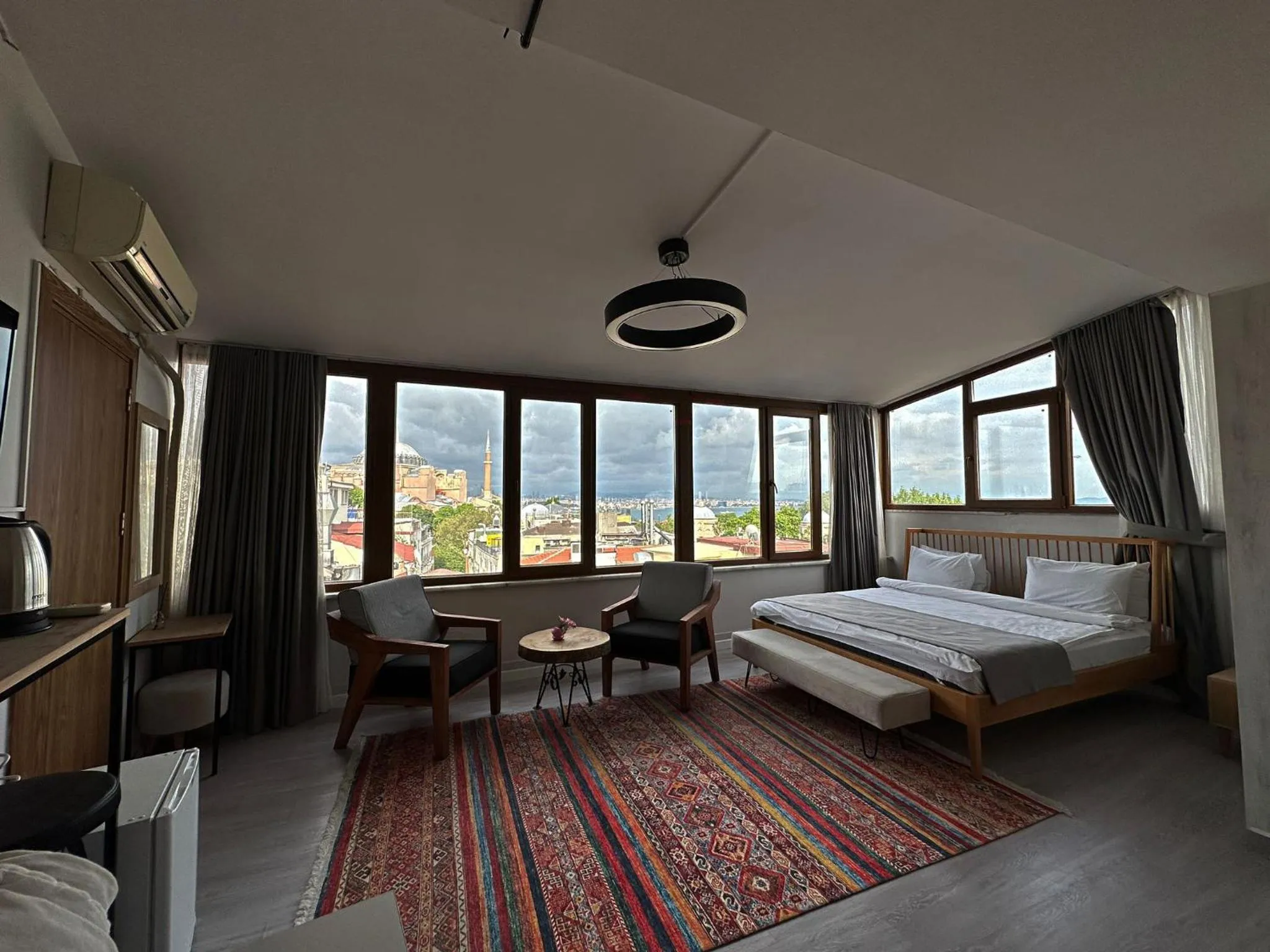 Natural landscape, Bed in Million Old City Apartment