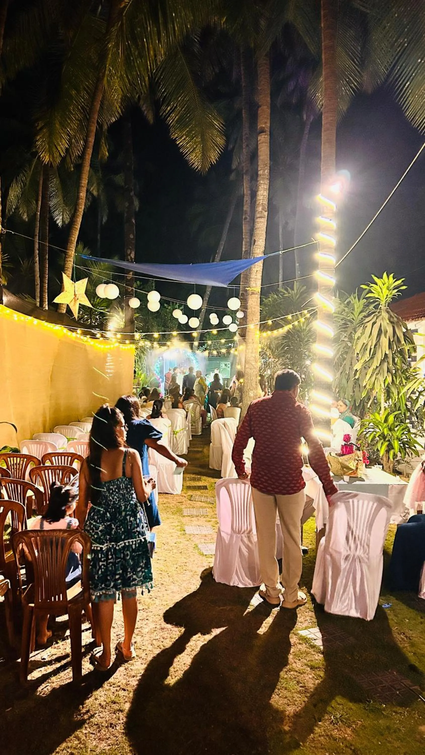 Night in Garden Aroma Palolem, Beachside Hostel & Cafe Bar