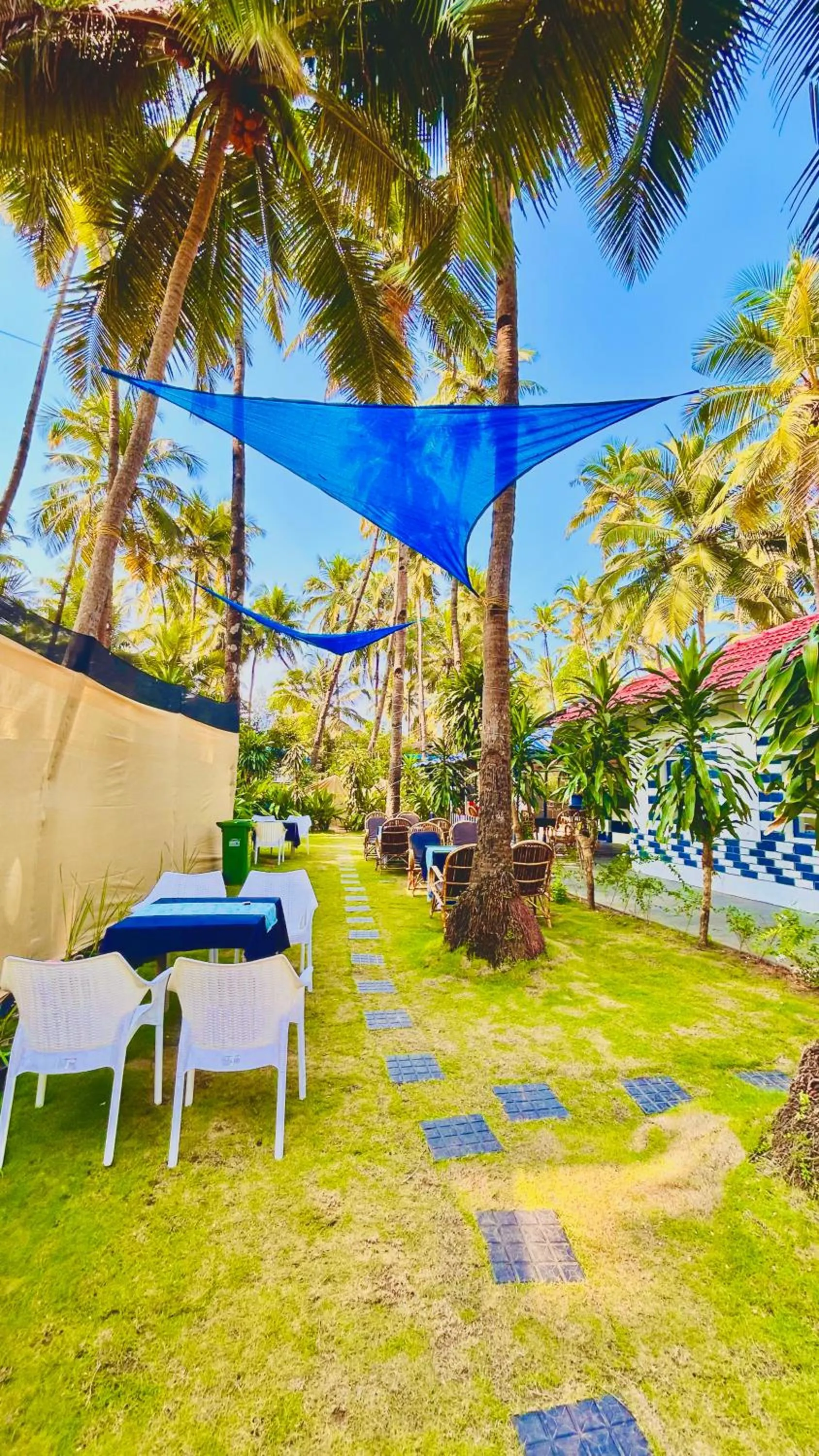 Garden in Garden Aroma Palolem, Beachside Hostel & Cafe Bar