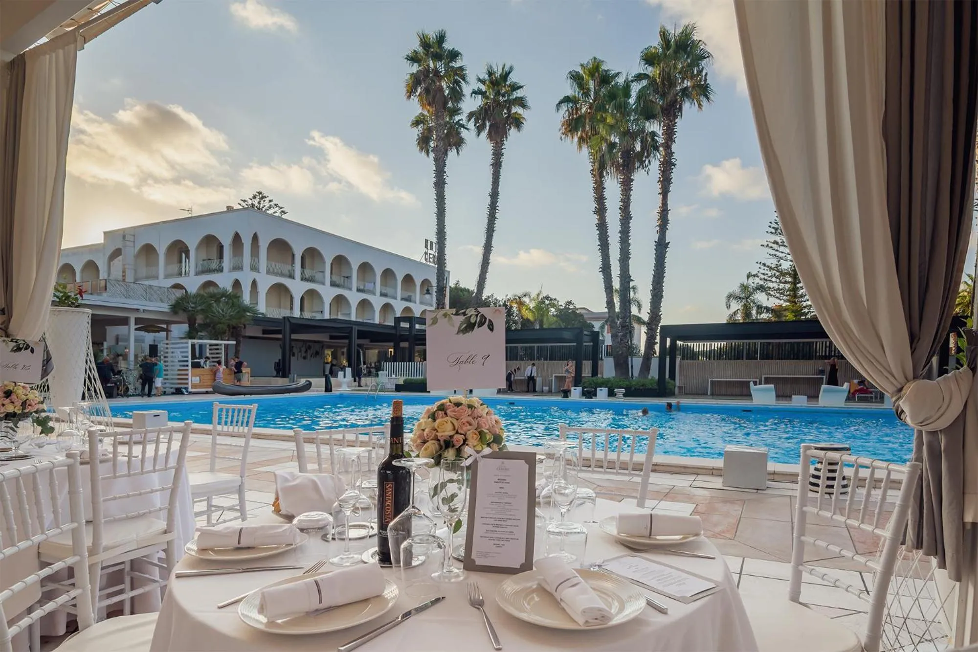 Garden in Hotel Cerere