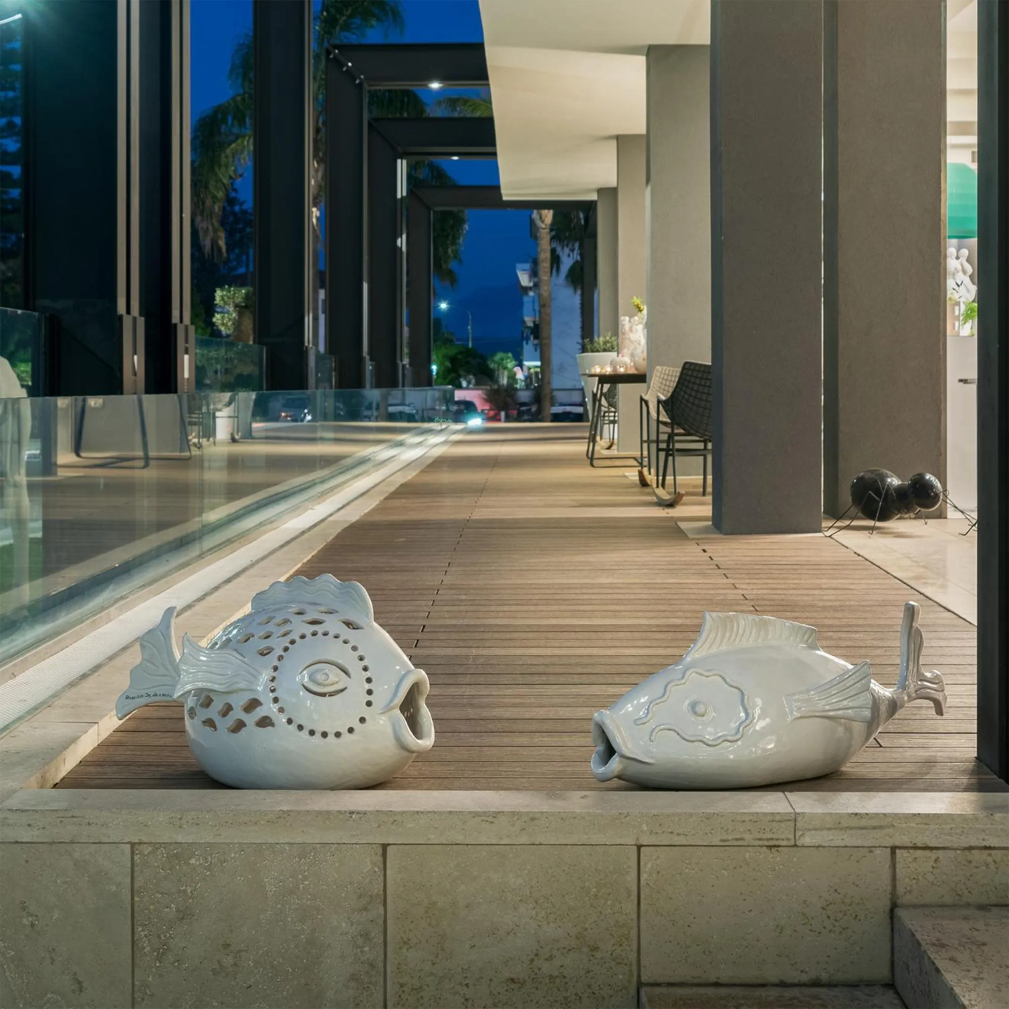 Patio in Hotel Cerere