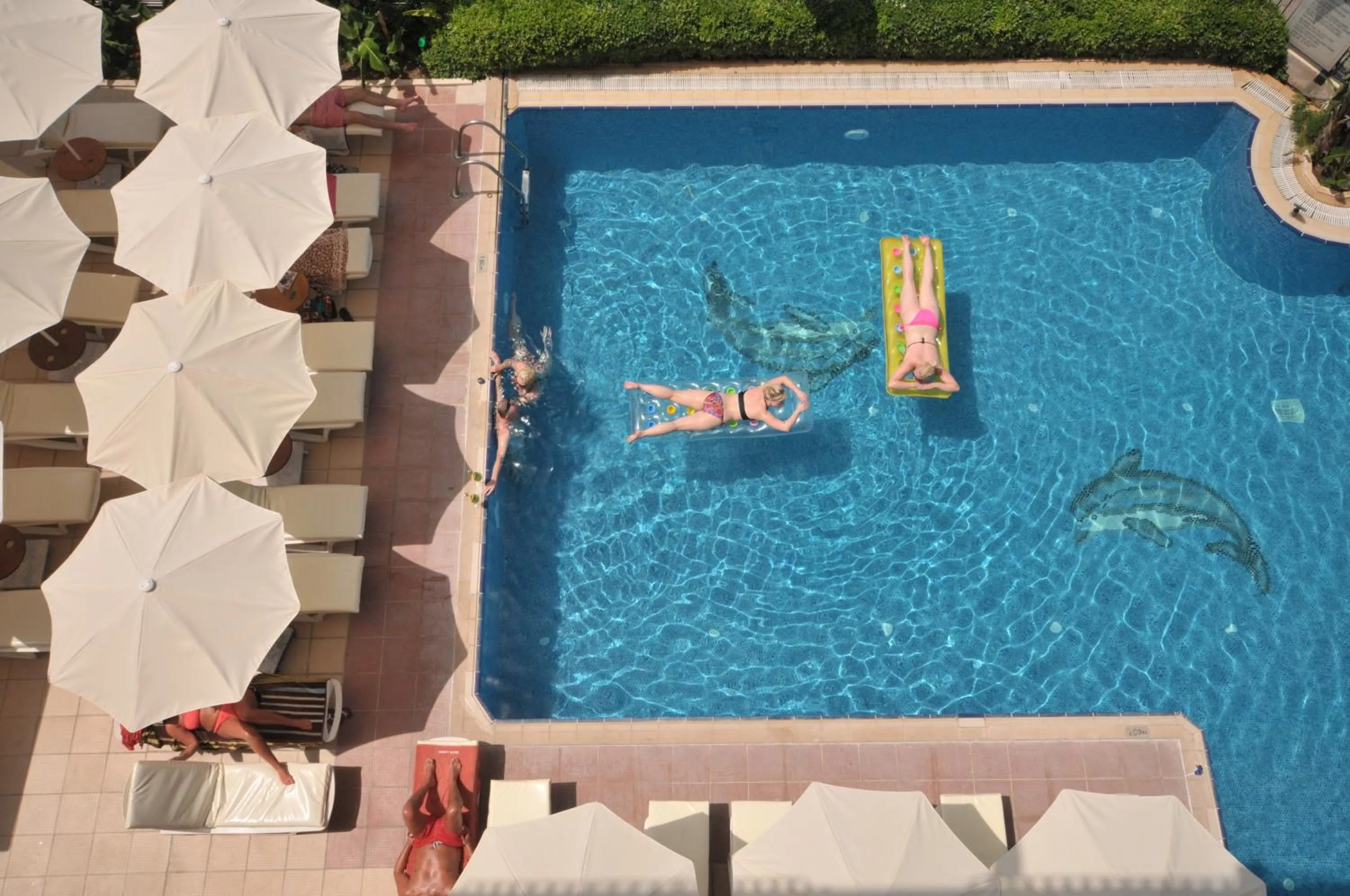 Sports, Pool View in Aegean Princess Apartments And Studio