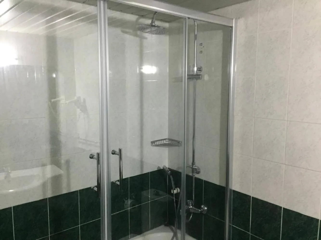 Shower, Bathroom in Aegean Princess Apartments And Studio