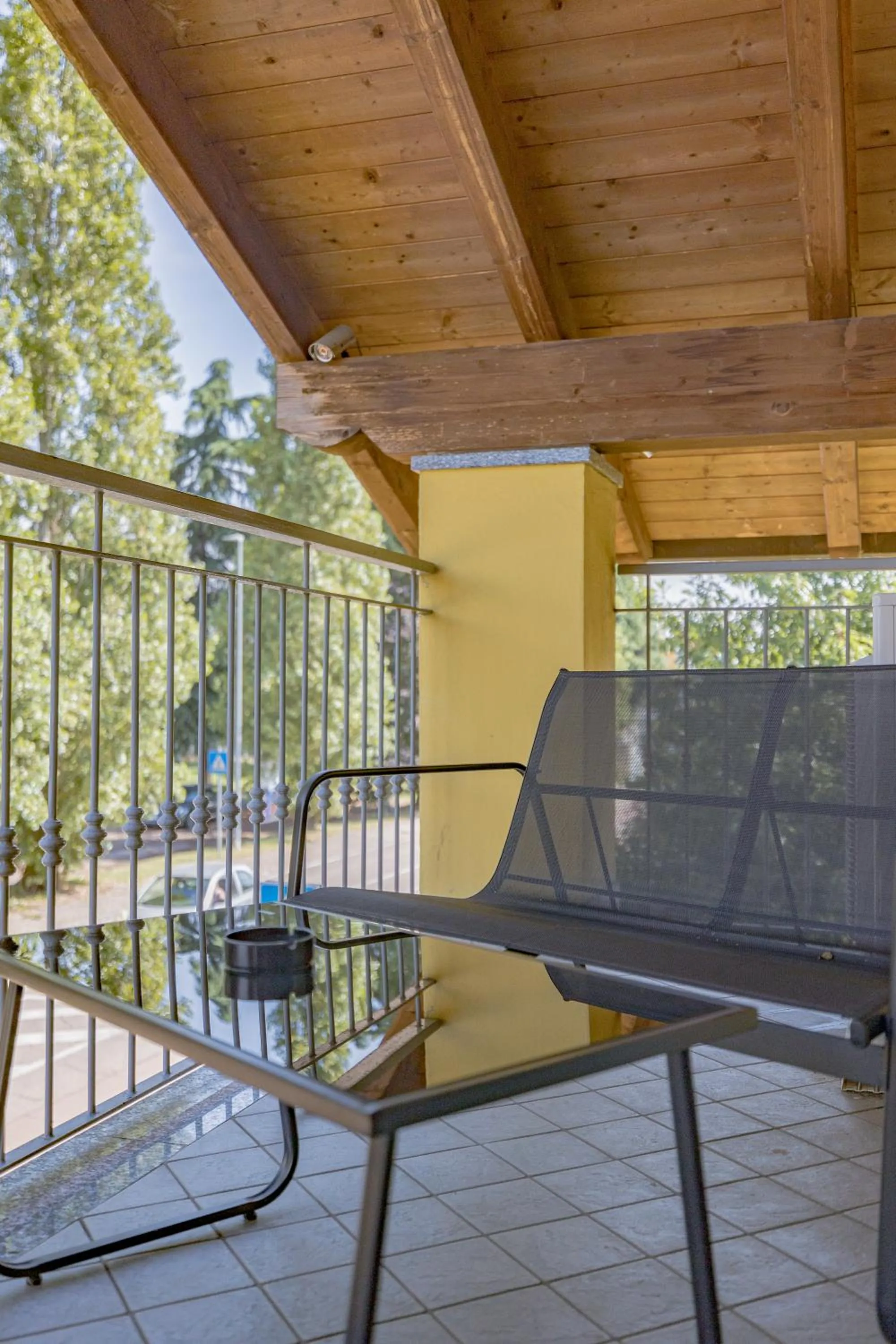 Balcony/Terrace in B&B Villa Milano by Rhospitality it