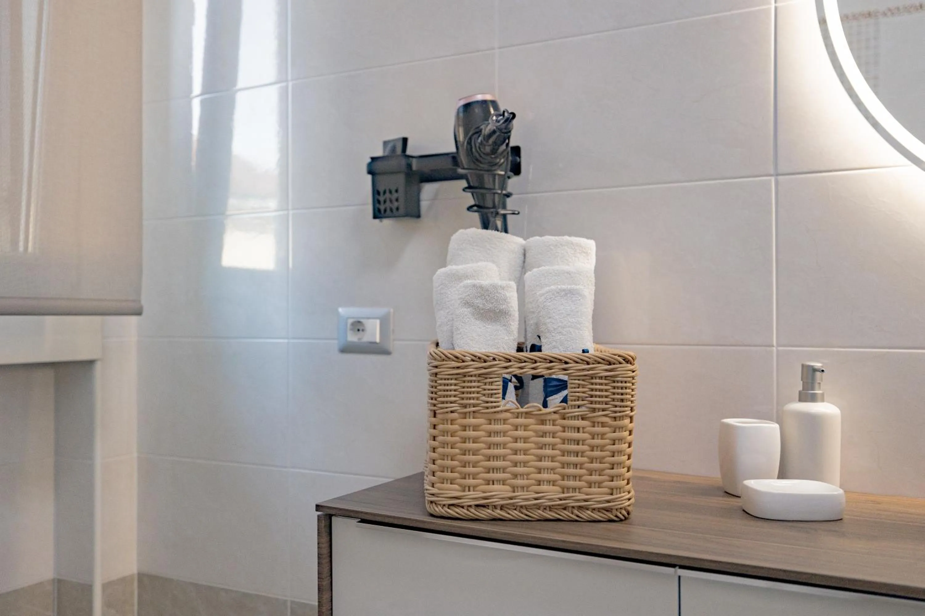 Bathroom in B&B Villa Milano by Rhospitality it