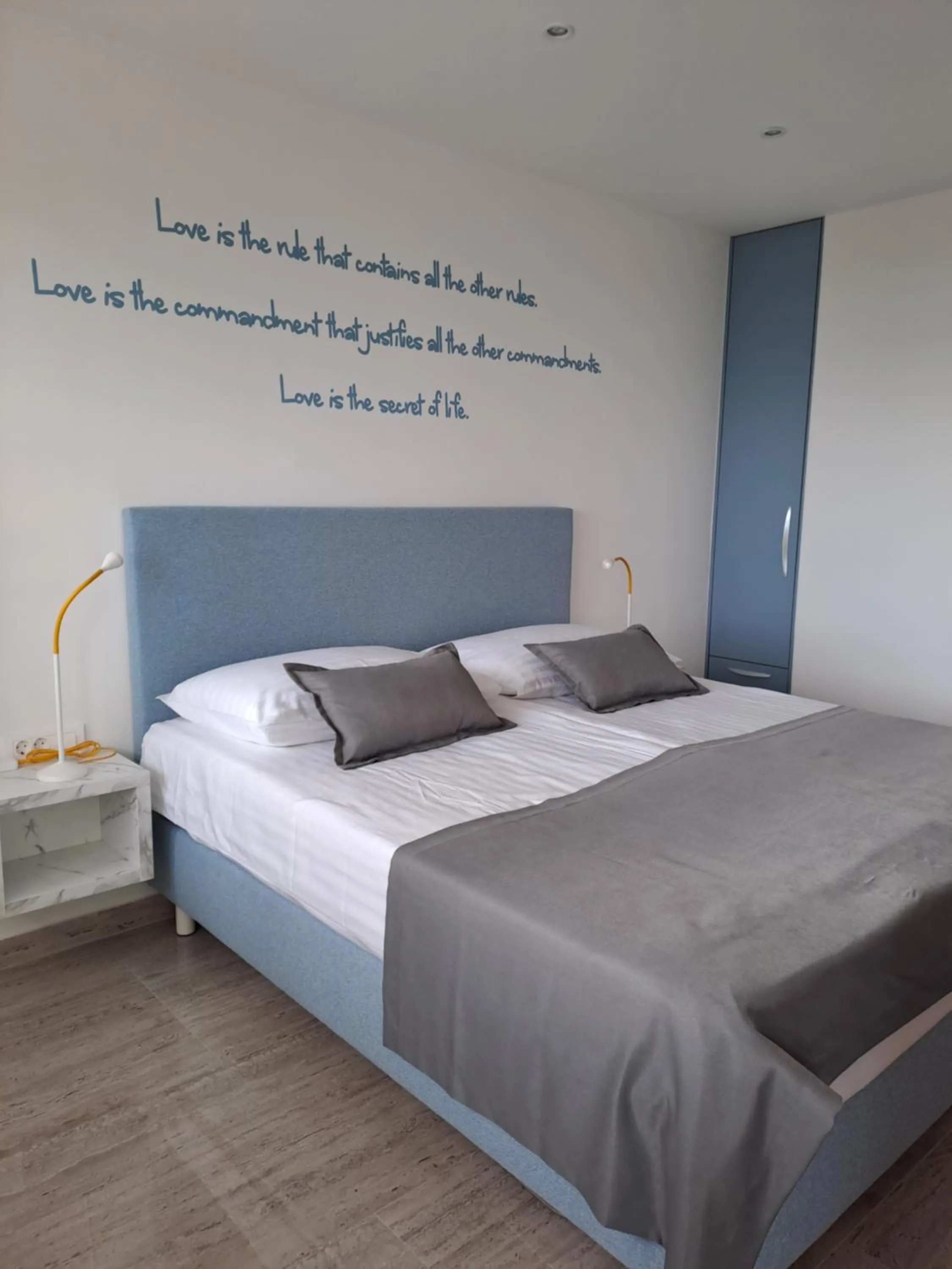 Bedroom, Bed in Sea View Apartment 4 You in Split