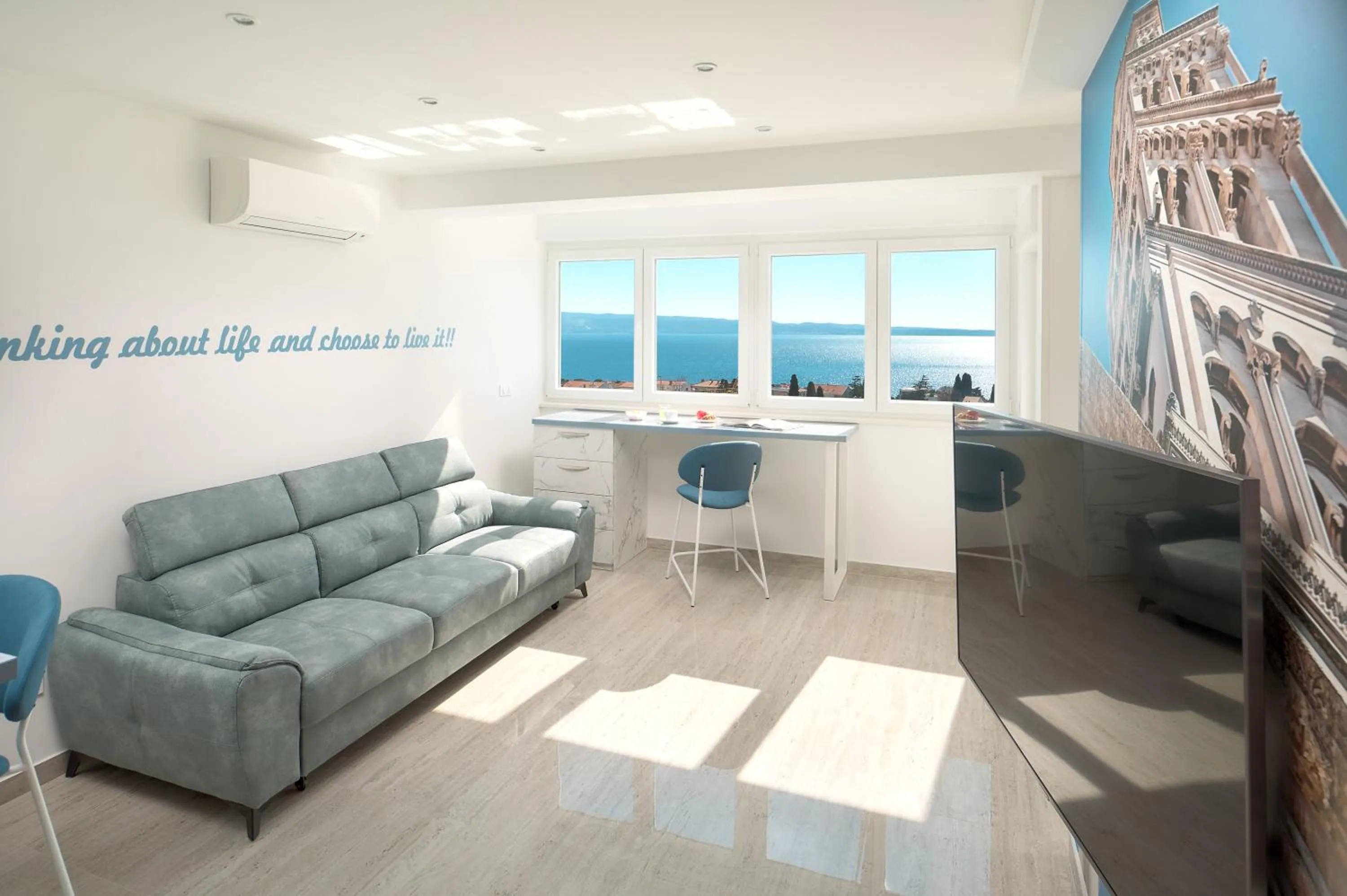 Living room in Sea View Apartment 4 You in Split