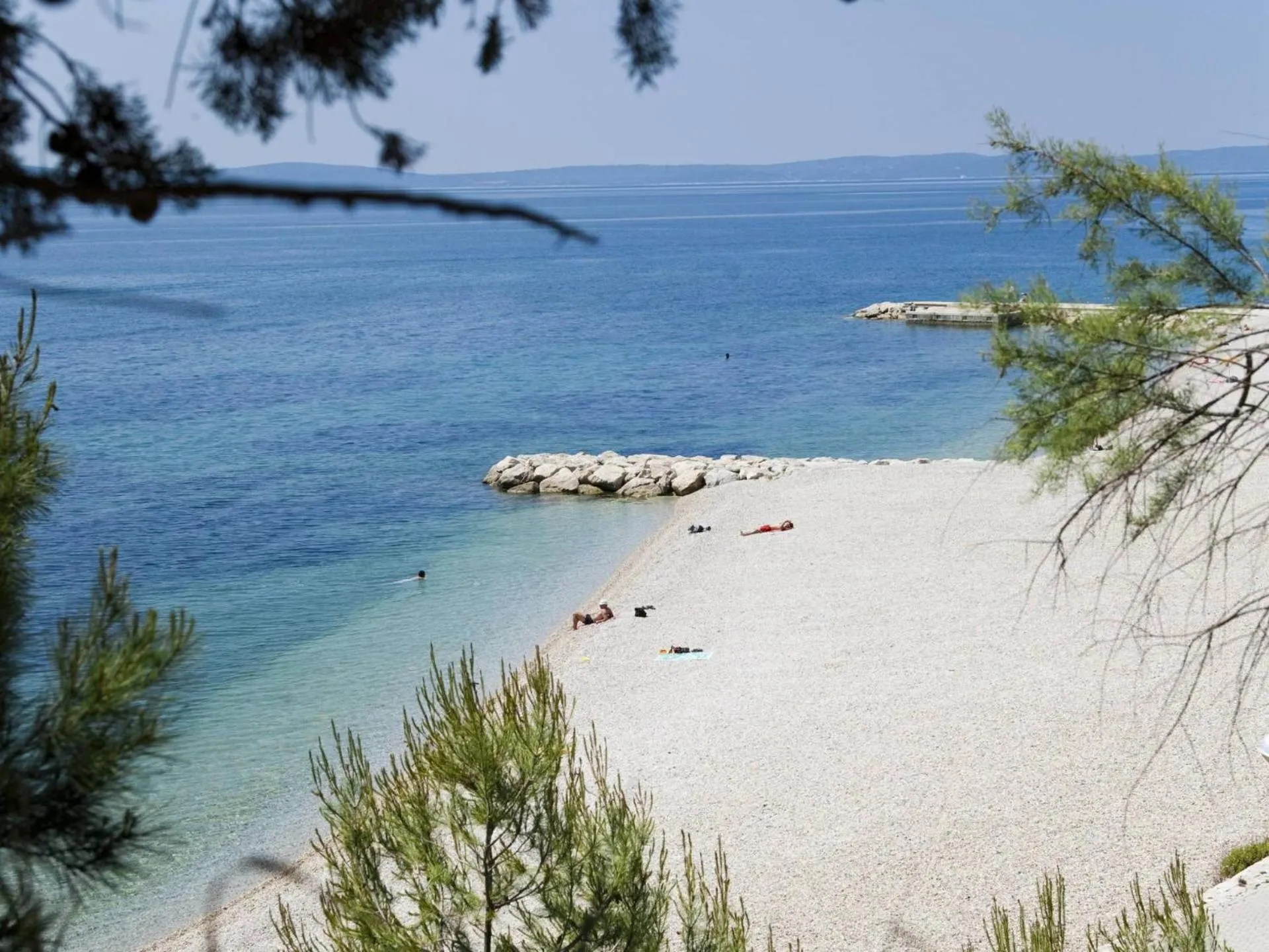Beach in Sea View Apartment 4 You in Split