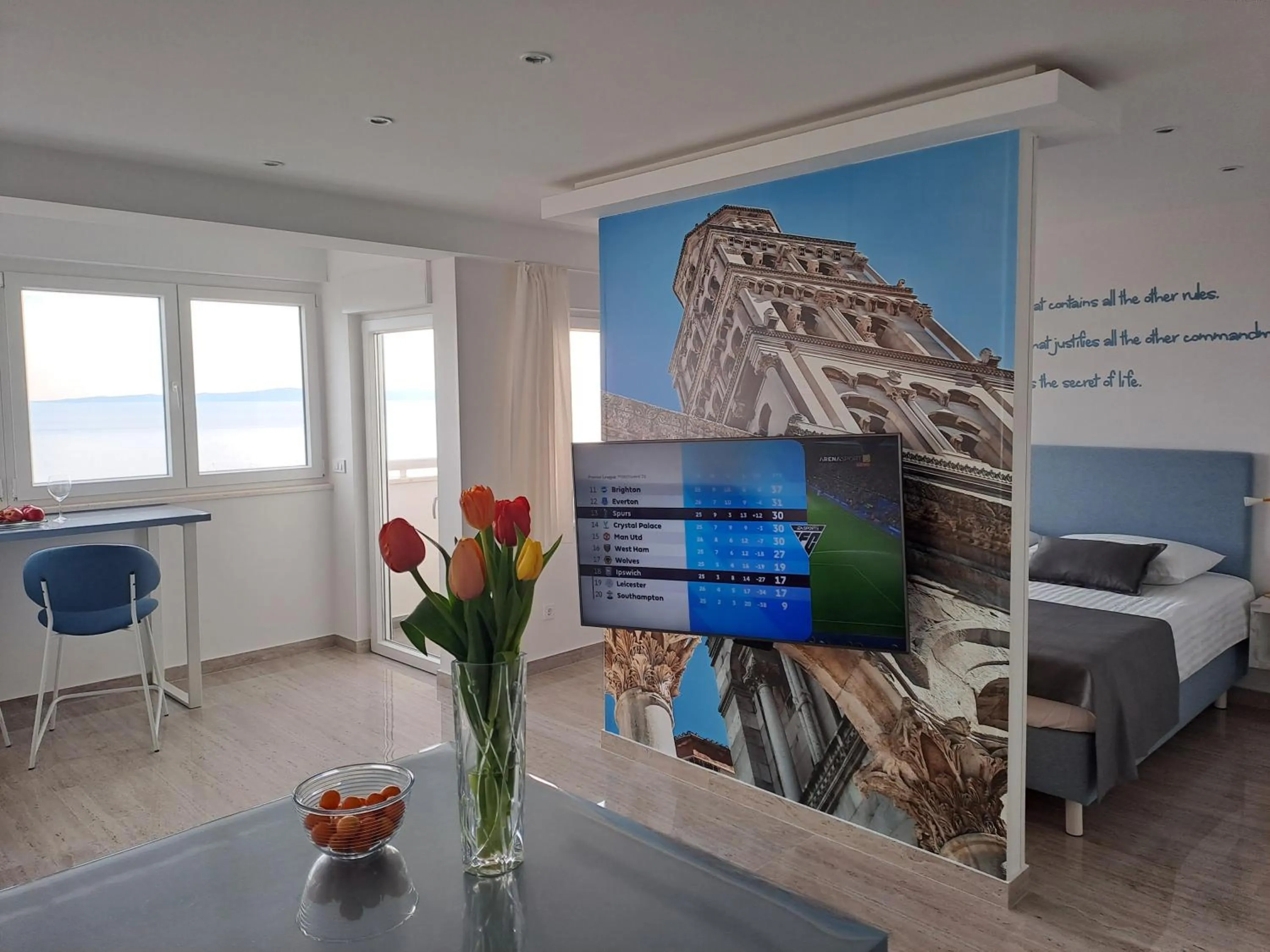 Seating area in Sea View Apartment 4 You in Split