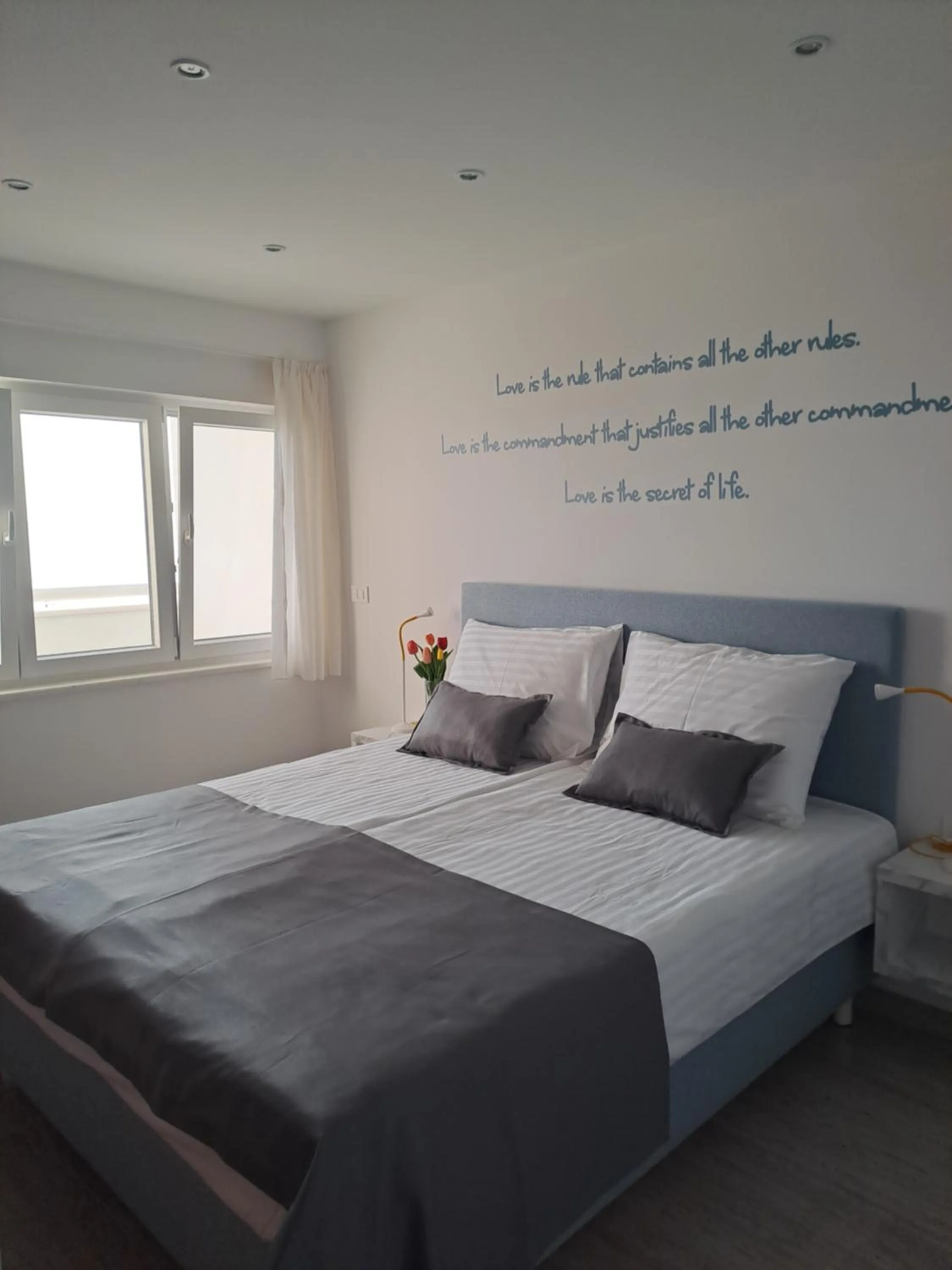 Bedroom, Bed in Sea View Apartment 4 You in Split