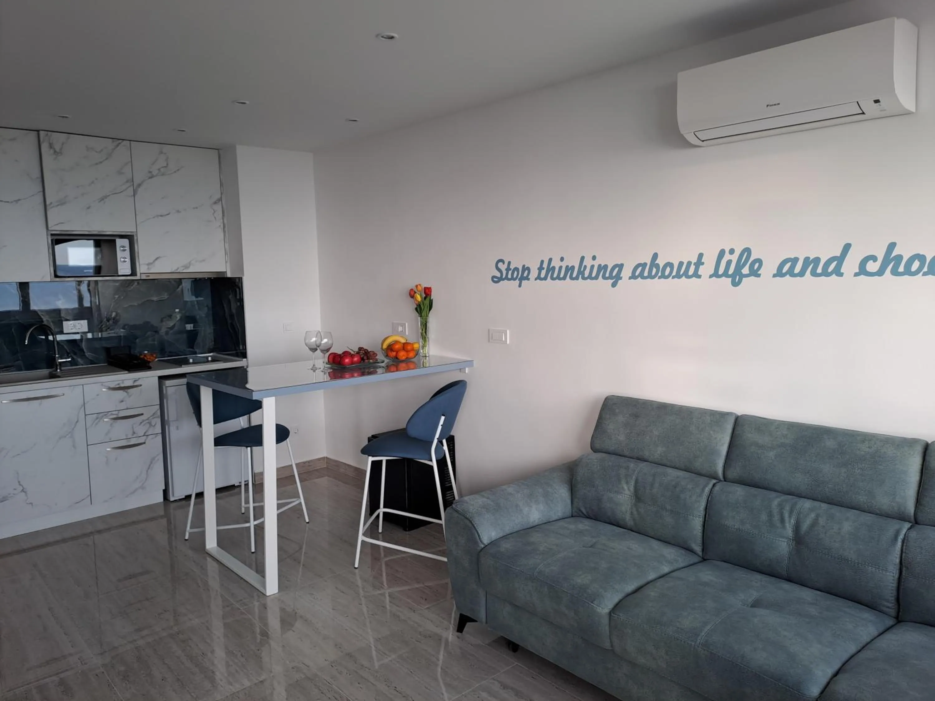 Living room in Sea View Apartment 4 You in Split