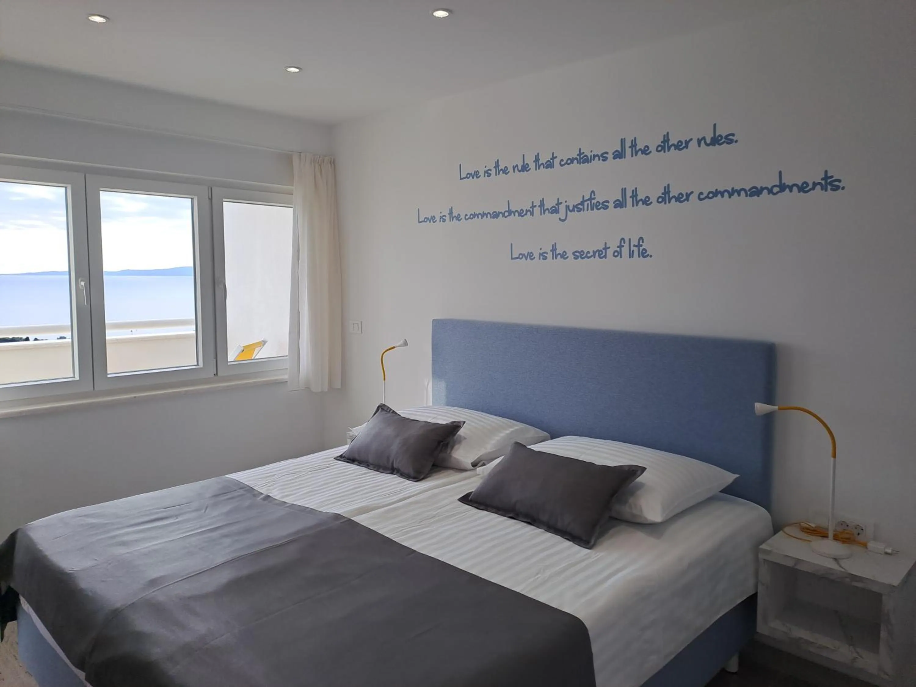 Bed in Sea View Apartment 4 You in Split