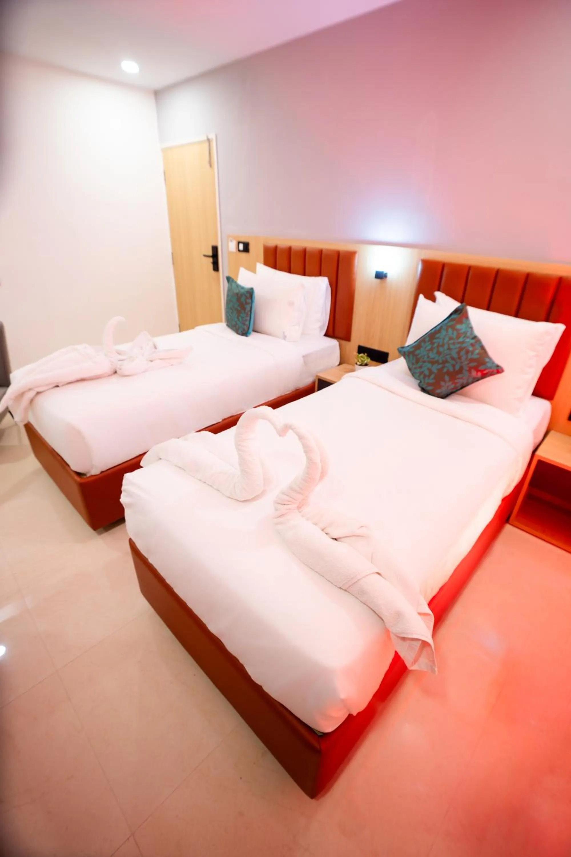 Photo of the whole room, Bed in Sunrise Business Hotel, S R Nagar - Ameerpet