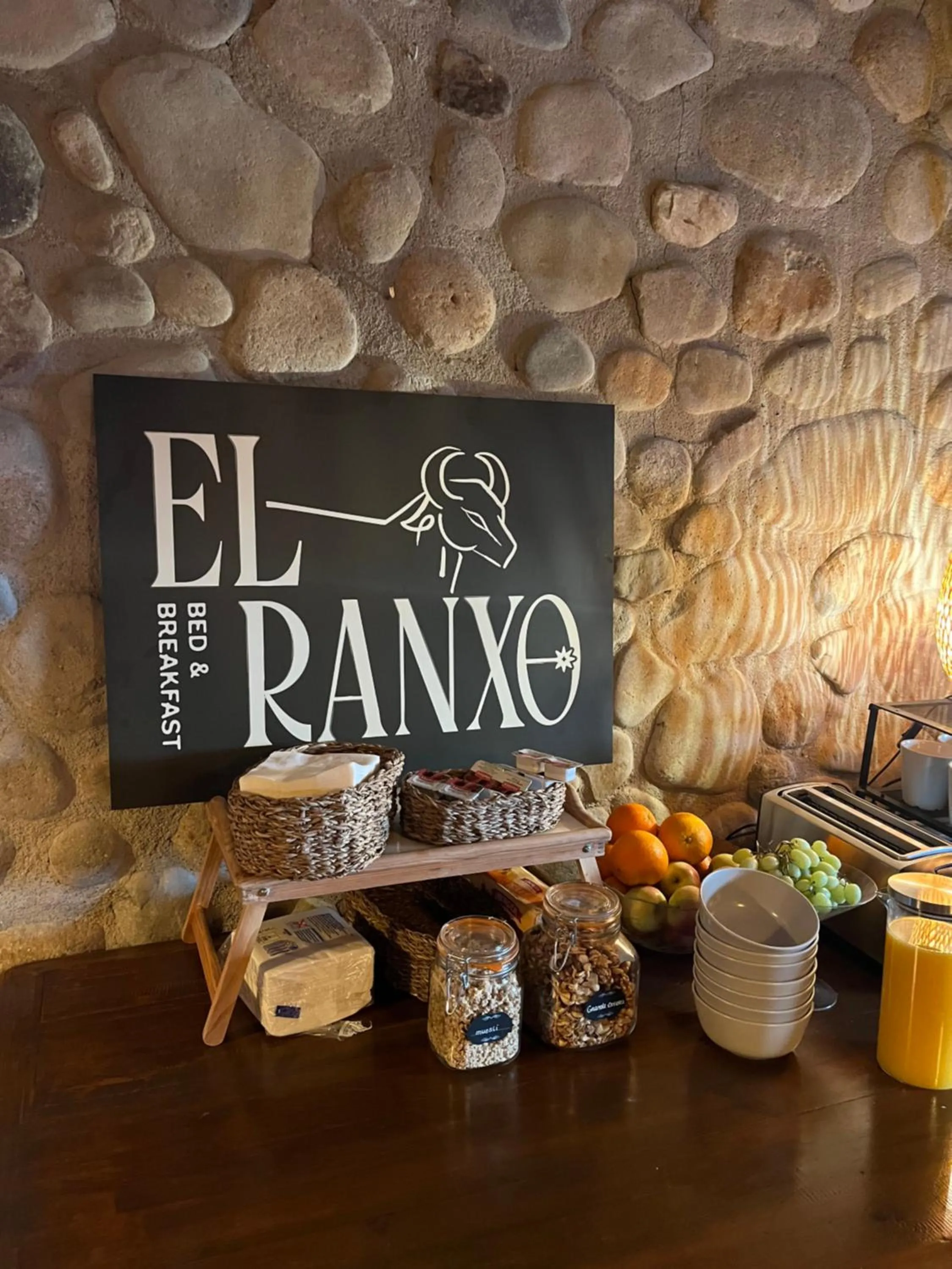 Breakfast in B&B El Ranxo