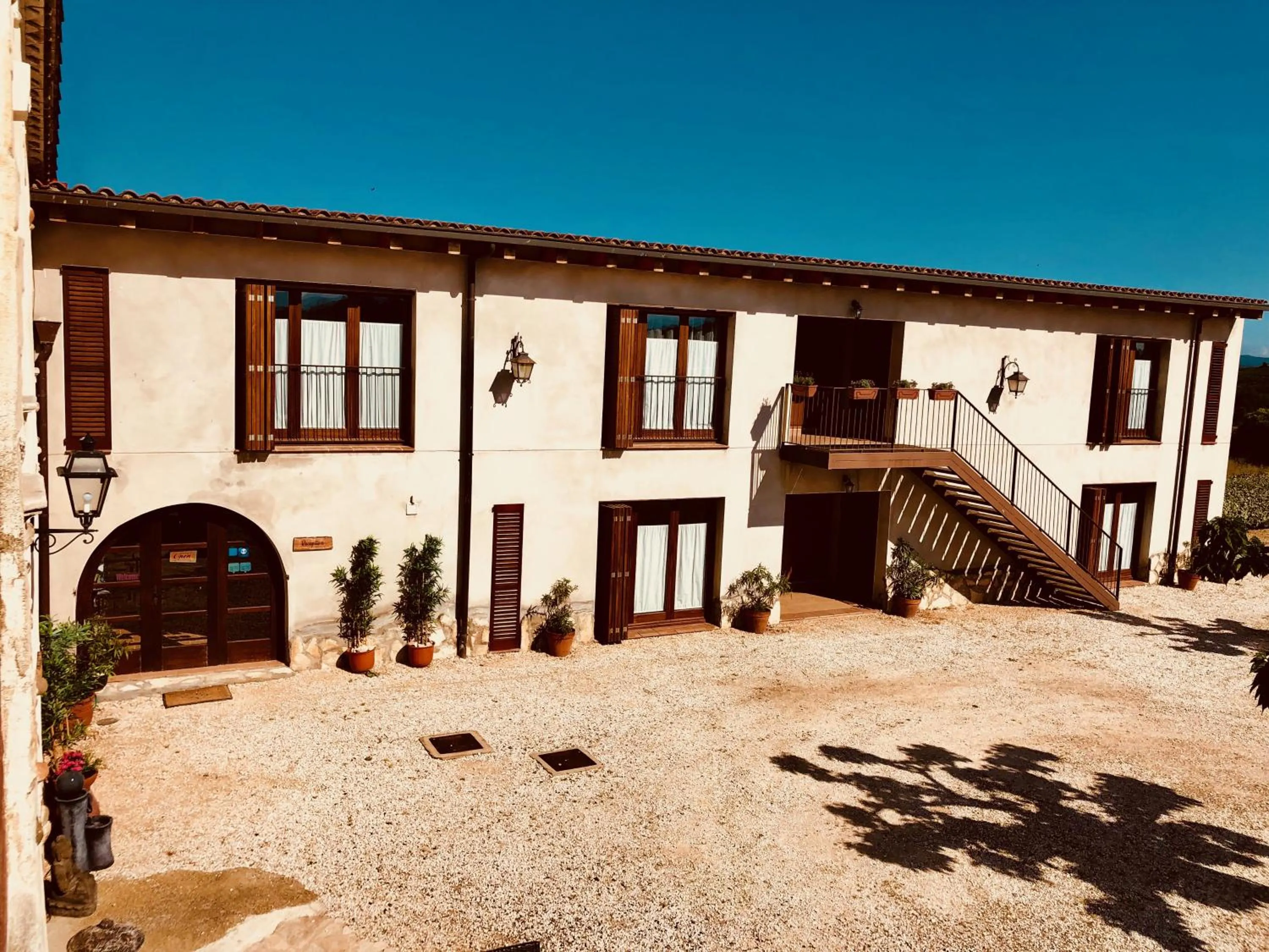 Property building in B&B El Ranxo