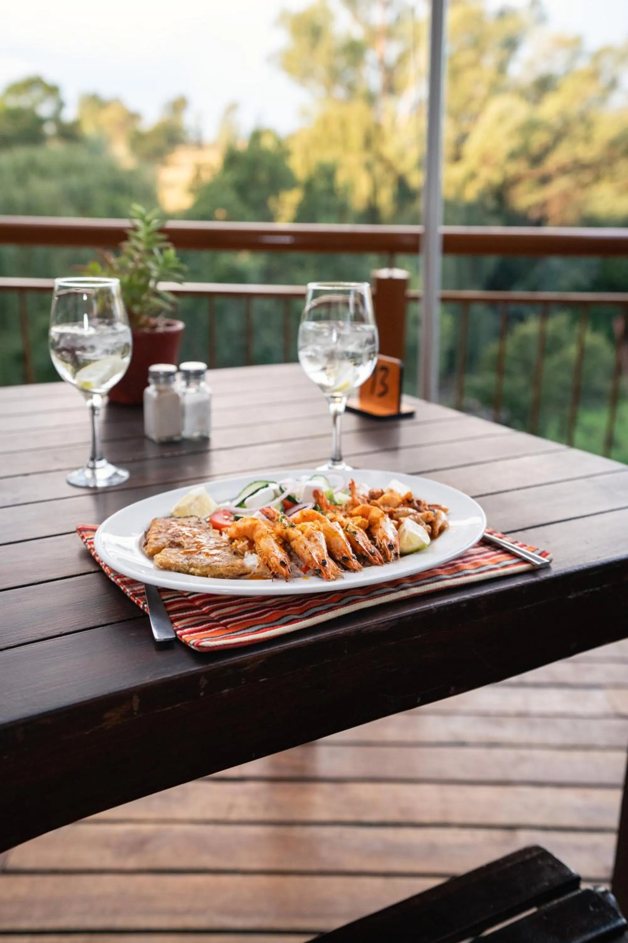 Restaurant/places to eat in Riverstone Lodge